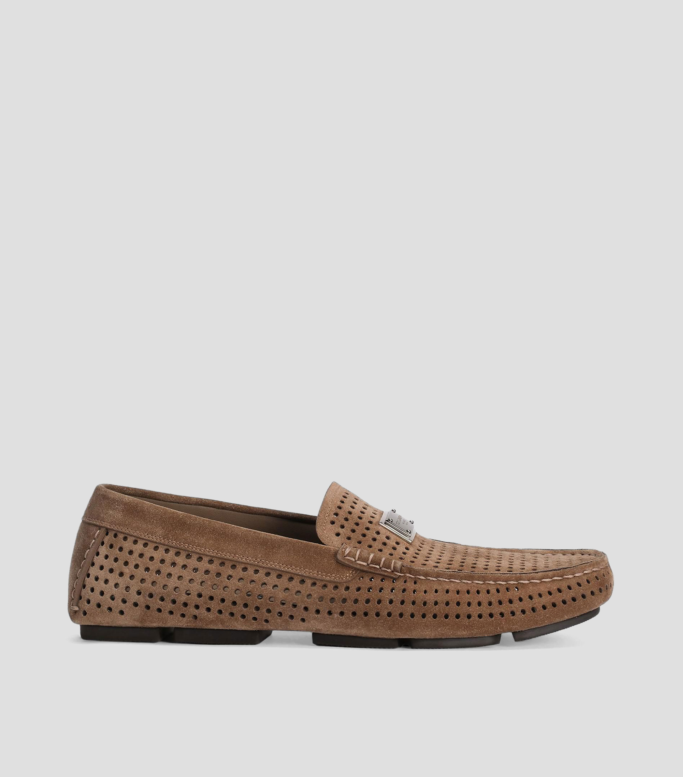 Mocasines DG Driver en piel calados Hombre