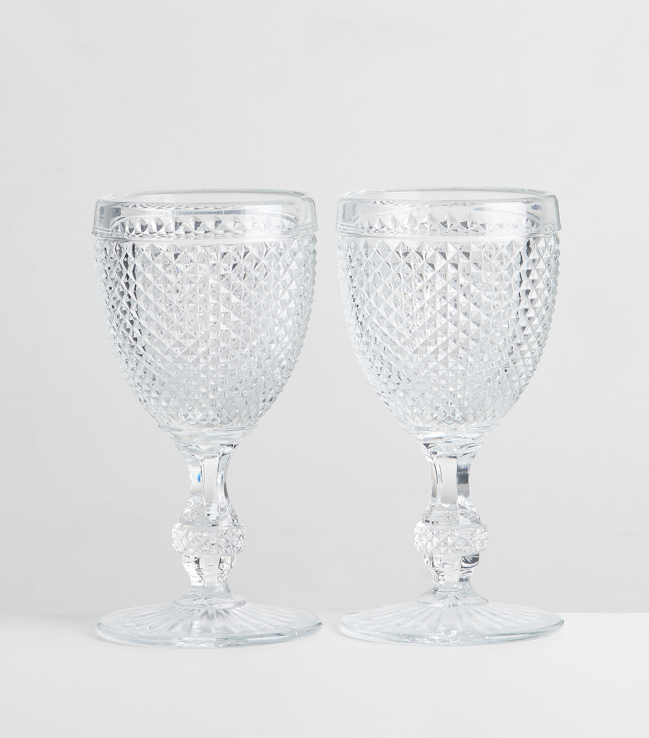 Set 4 copas de vino blanco Bicos