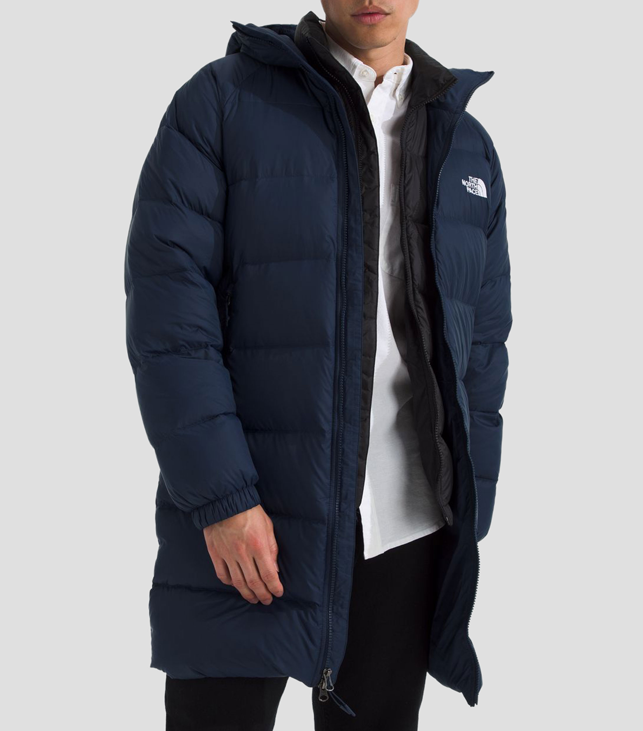 Chamarra parka con capucha Hombre