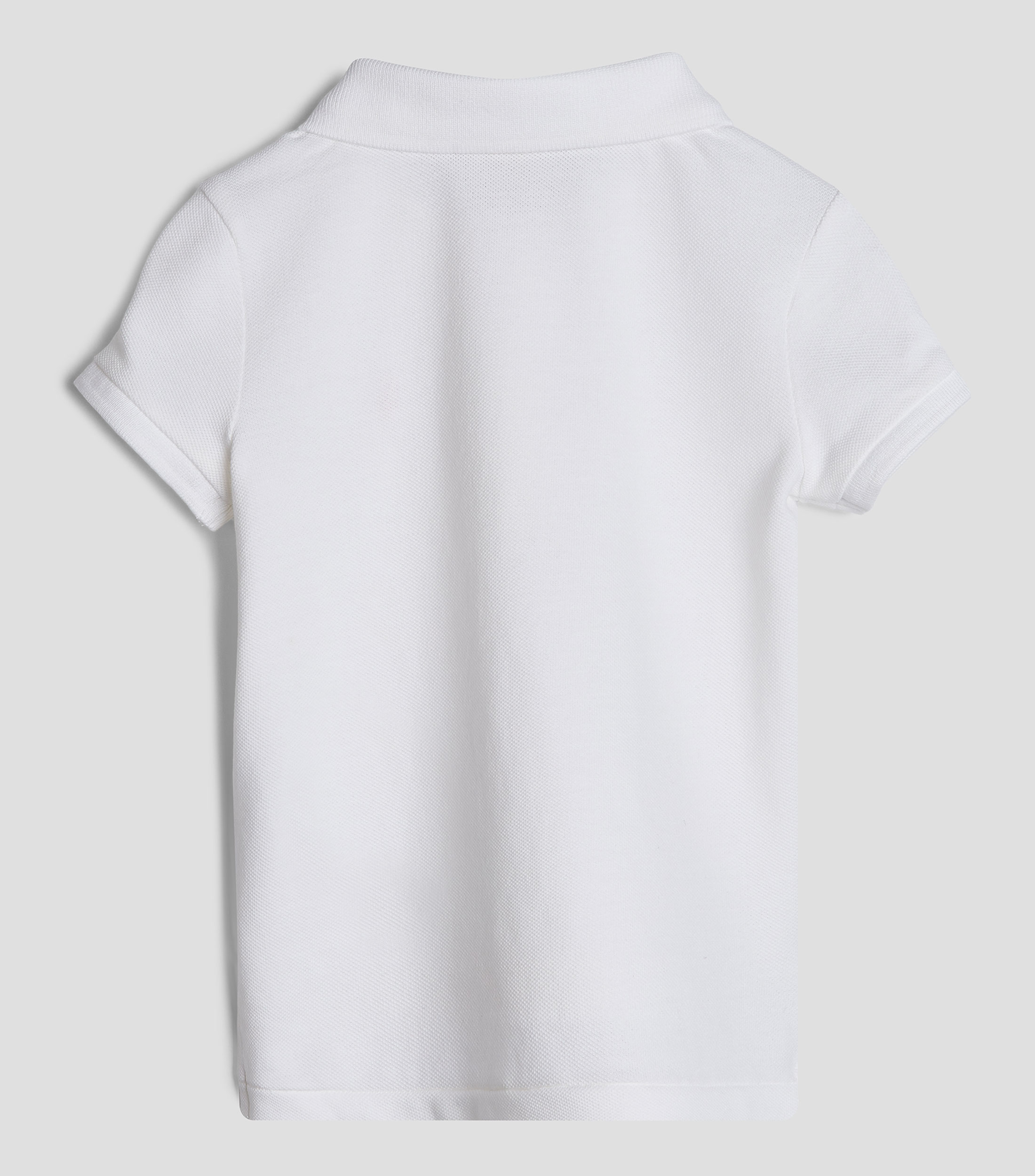 Playera tipo polo lisa Niña