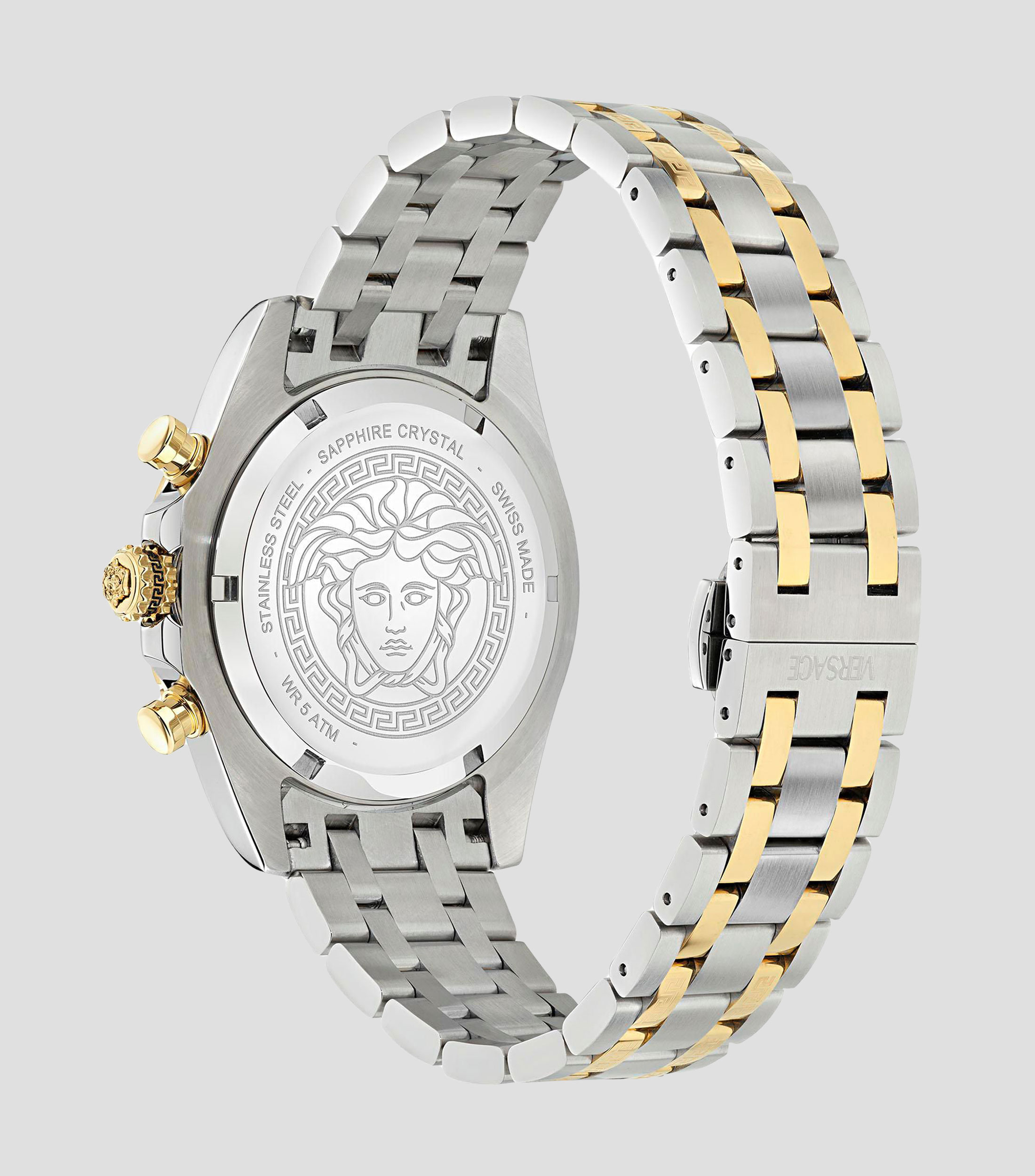 Reloj para Hombre Fornax Casual Verde, Dorado
