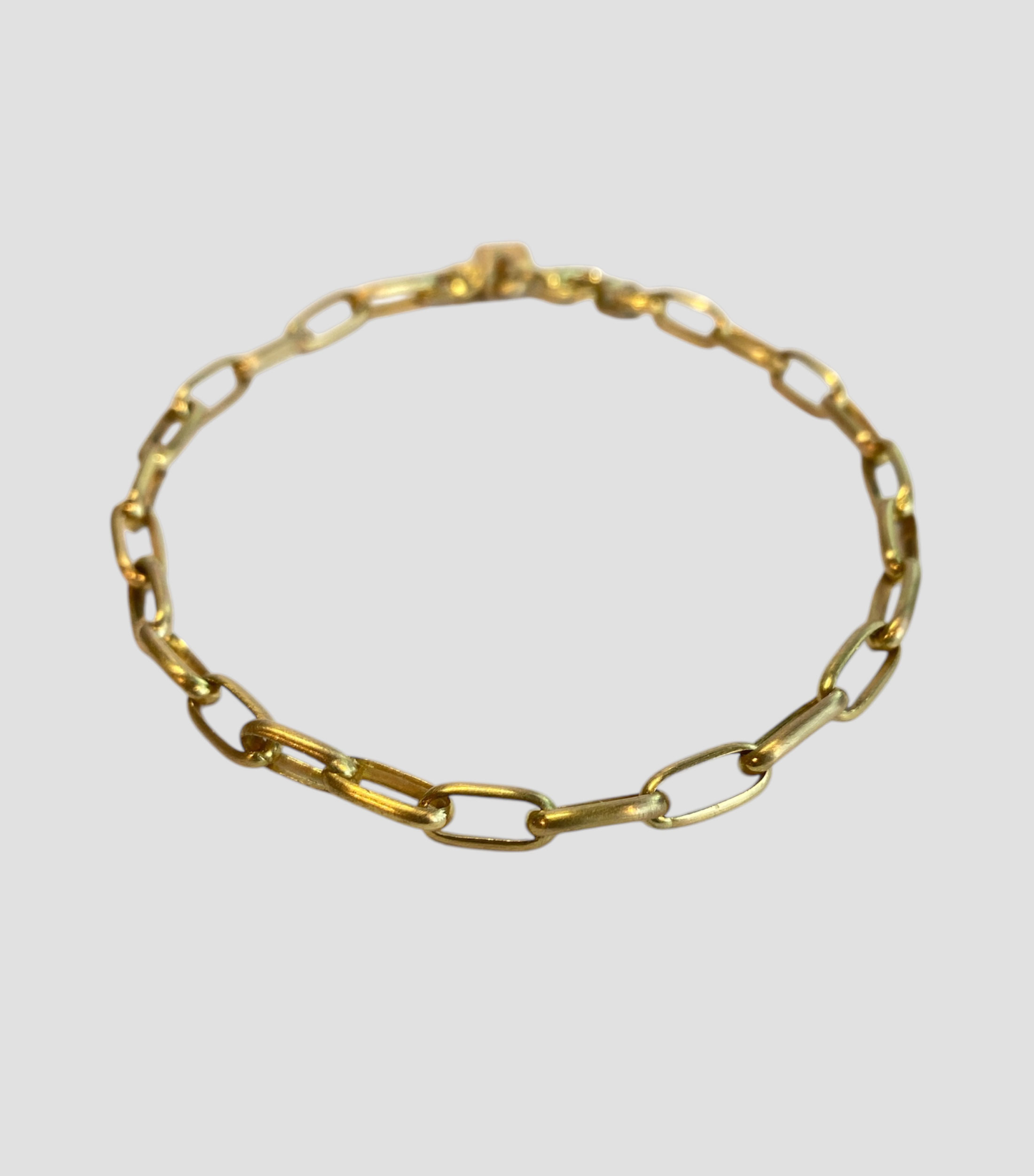 Pulsera en oro amarillo 14 kilates Hombre