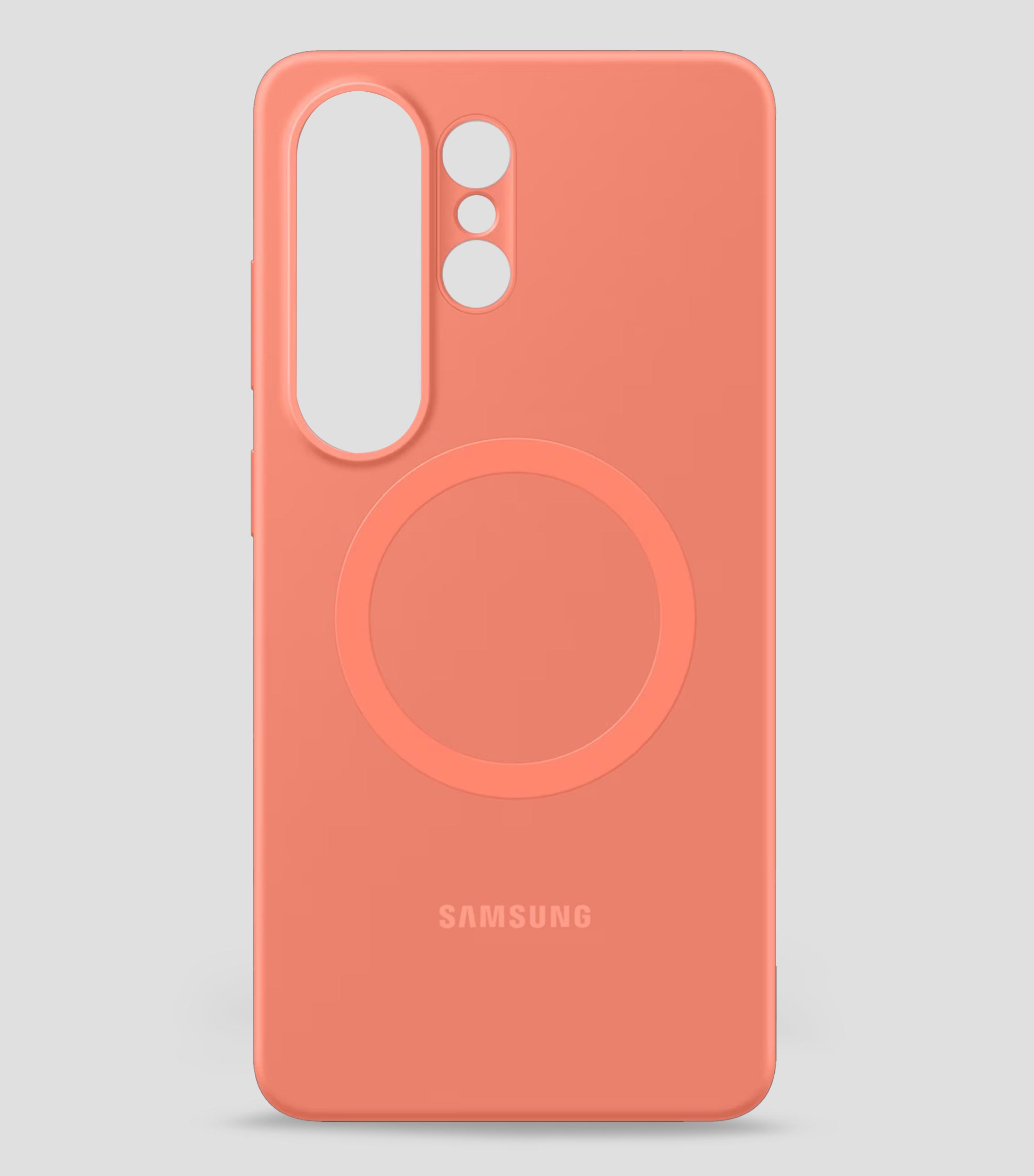 Funda Magnética Galaxy S26 Ultra coral lisa
