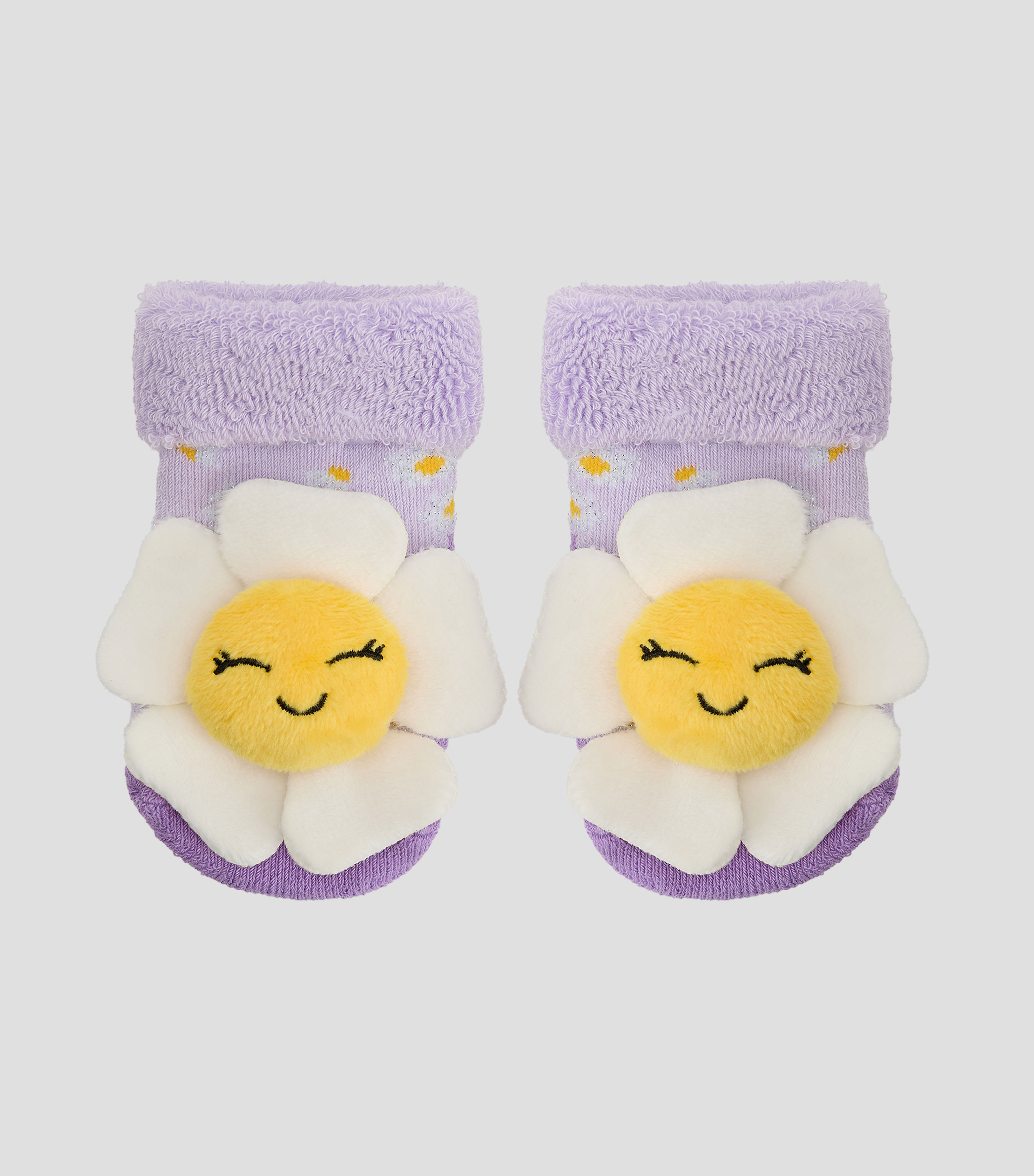 Calcetines con antiderrapante estampado Bebé