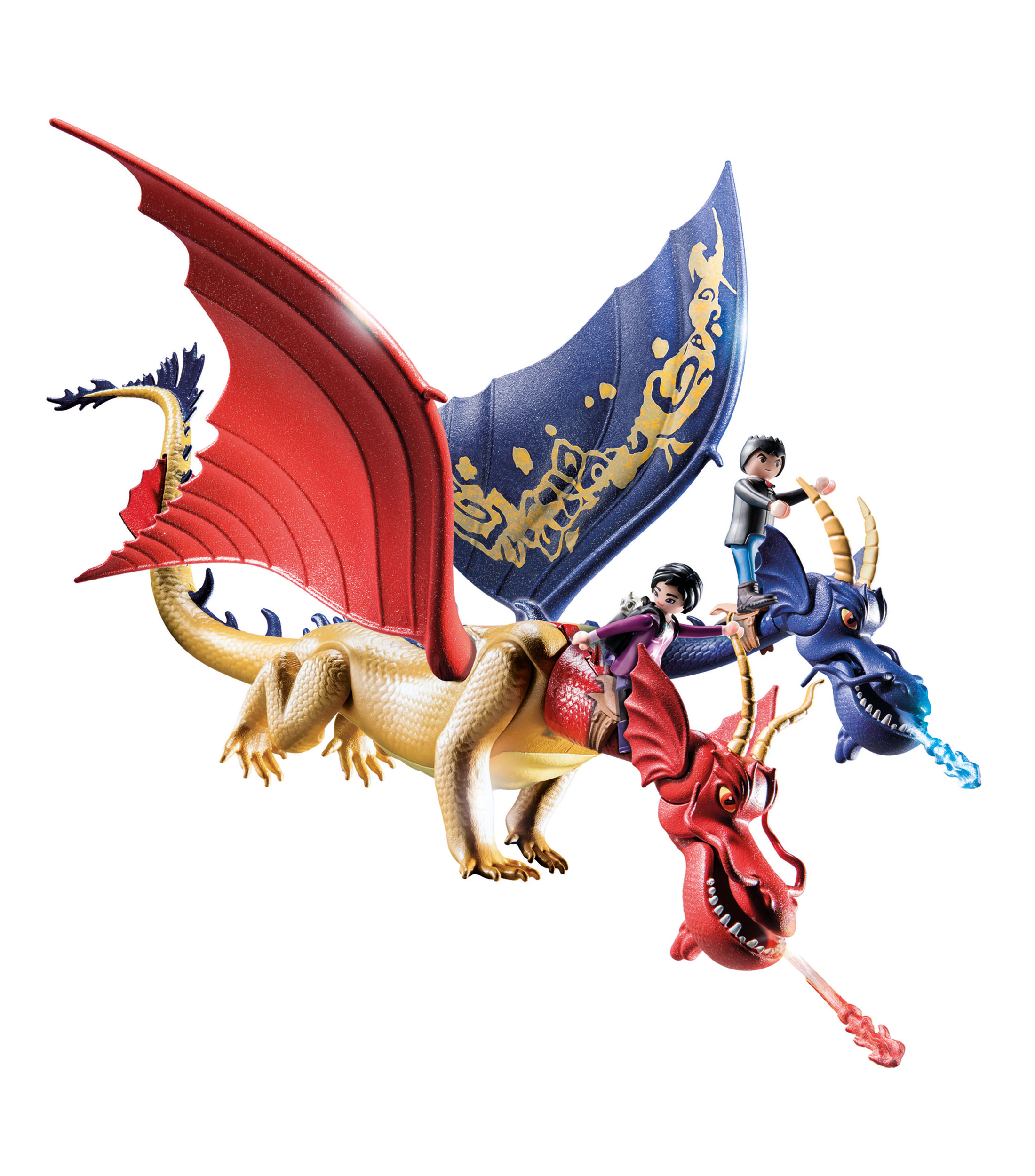 Dreamworks Dragons The Nine Realms, personaggi di Tom e Thunder, Giocattoli per bambini dai 4 anni