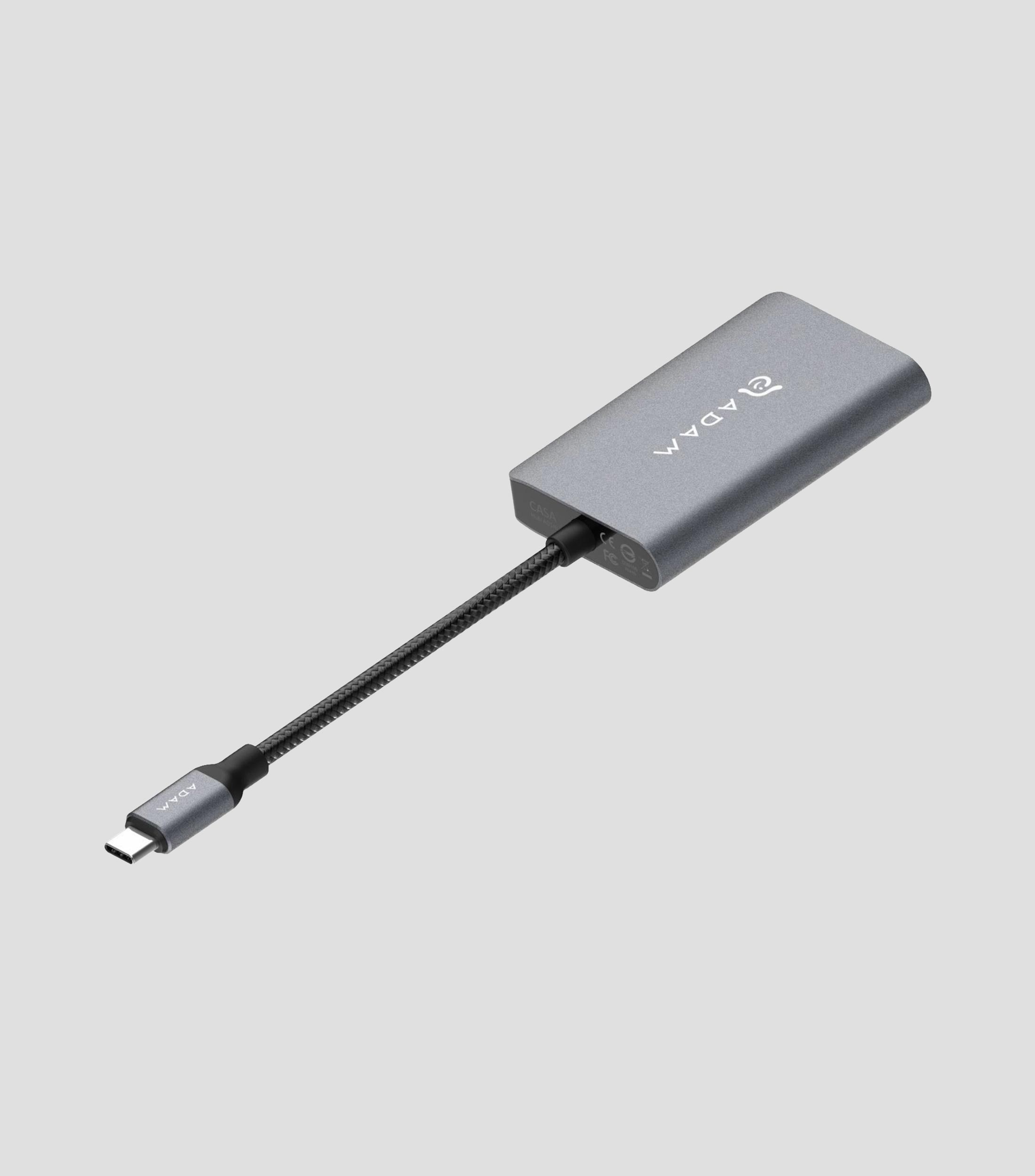 Adaptador Multipuertos CASA Hub A01m 4 en 1 - Gris