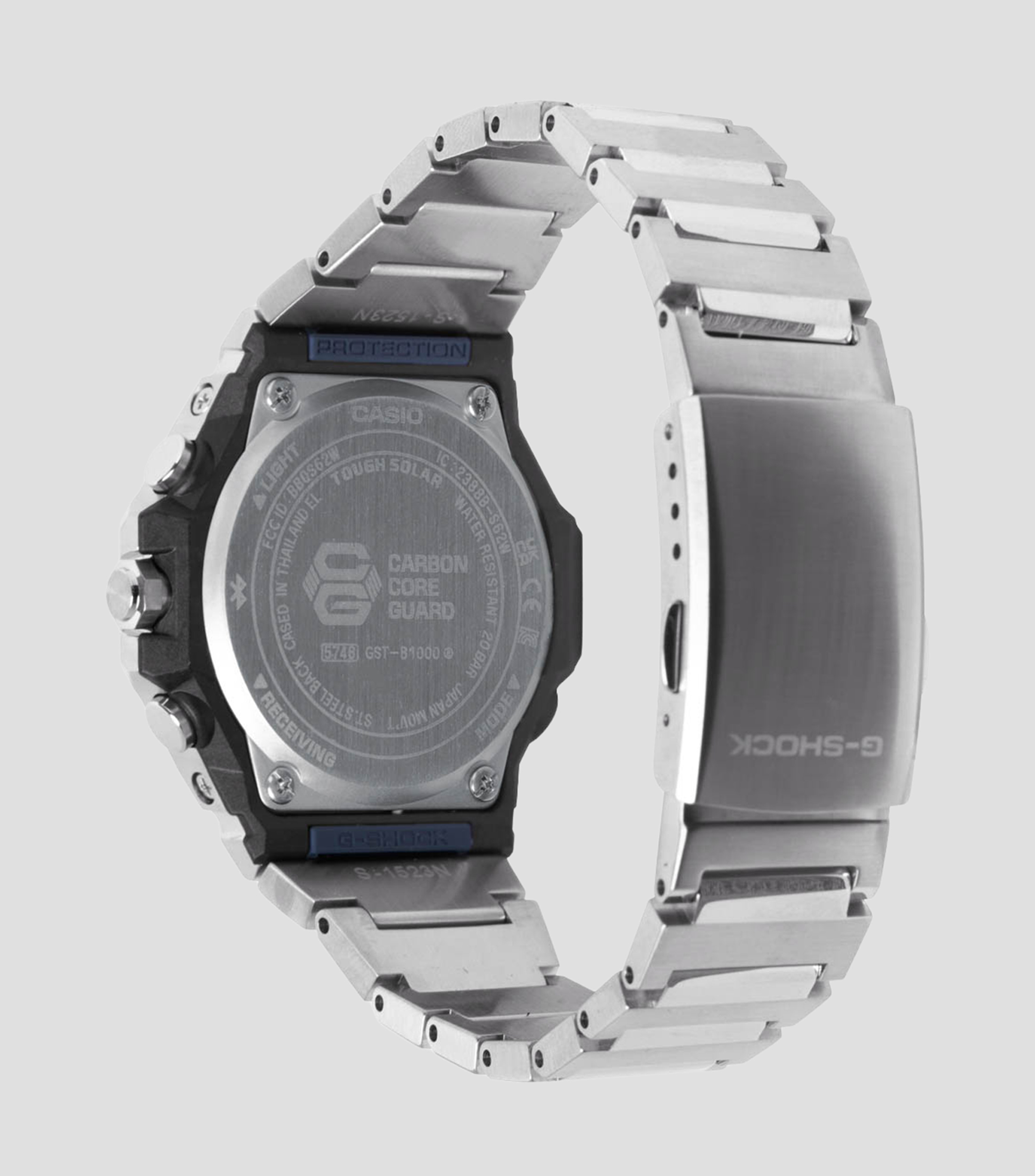 Reloj para hombre G-Shock GST-B1000D Casual Plateado