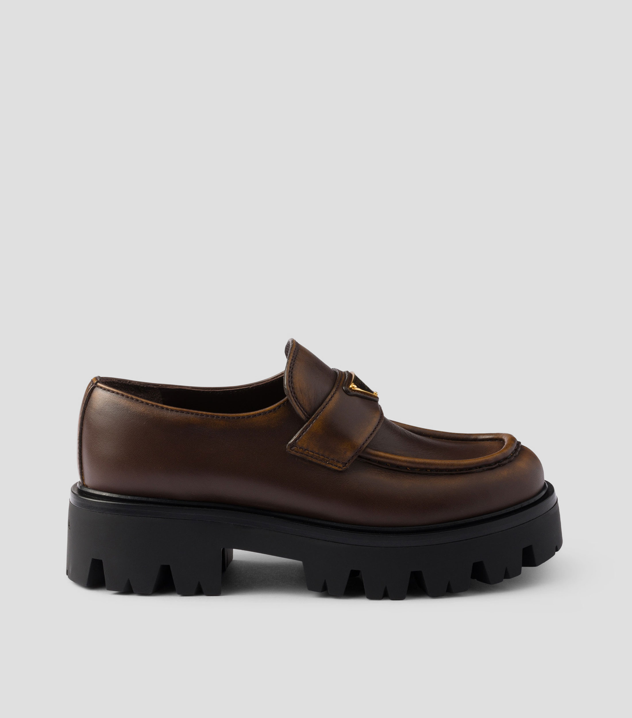 Mocasines con plataforma lisos Mujer