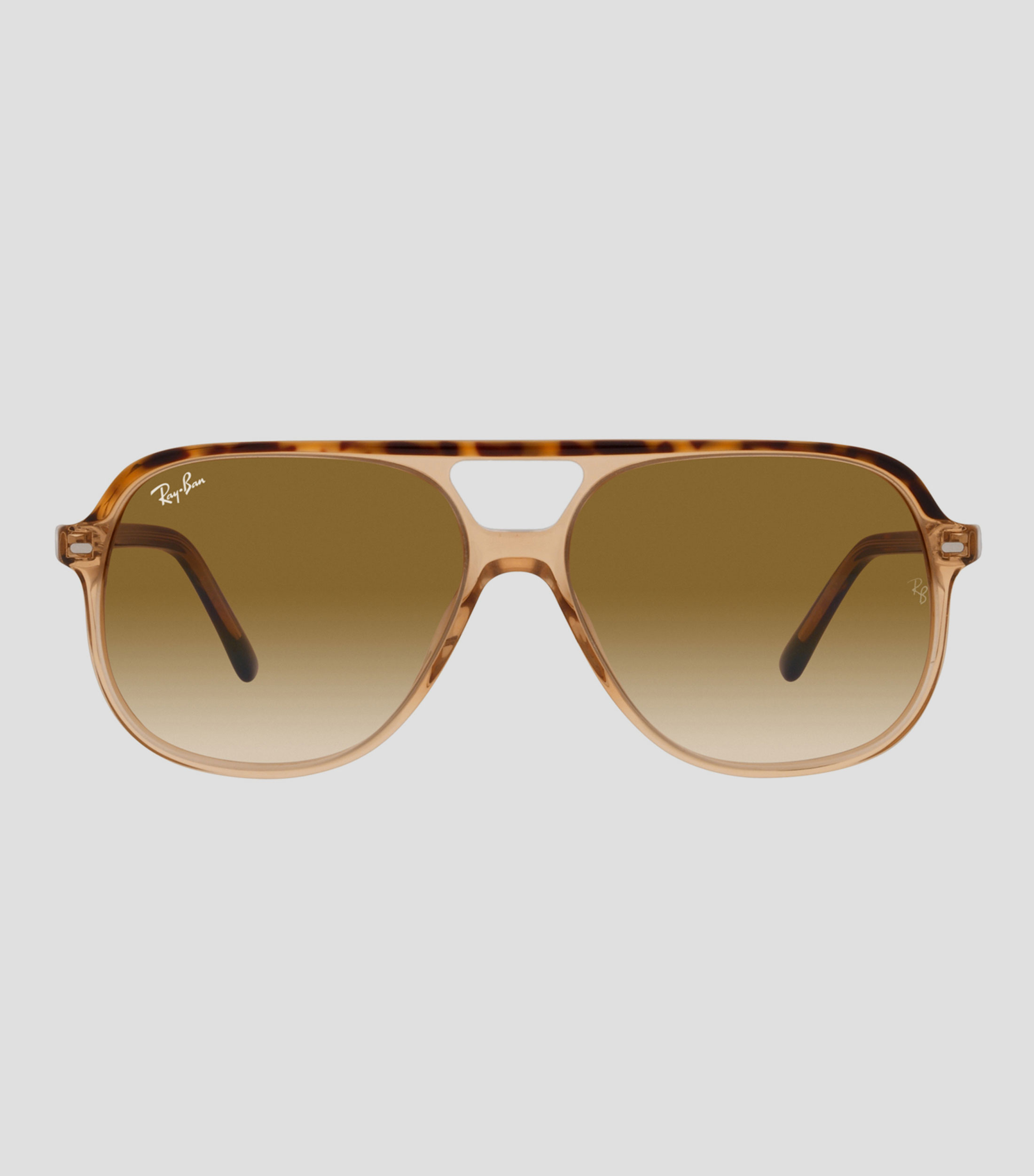 Lentes de sol cuadrados Bill cafés Unisex
