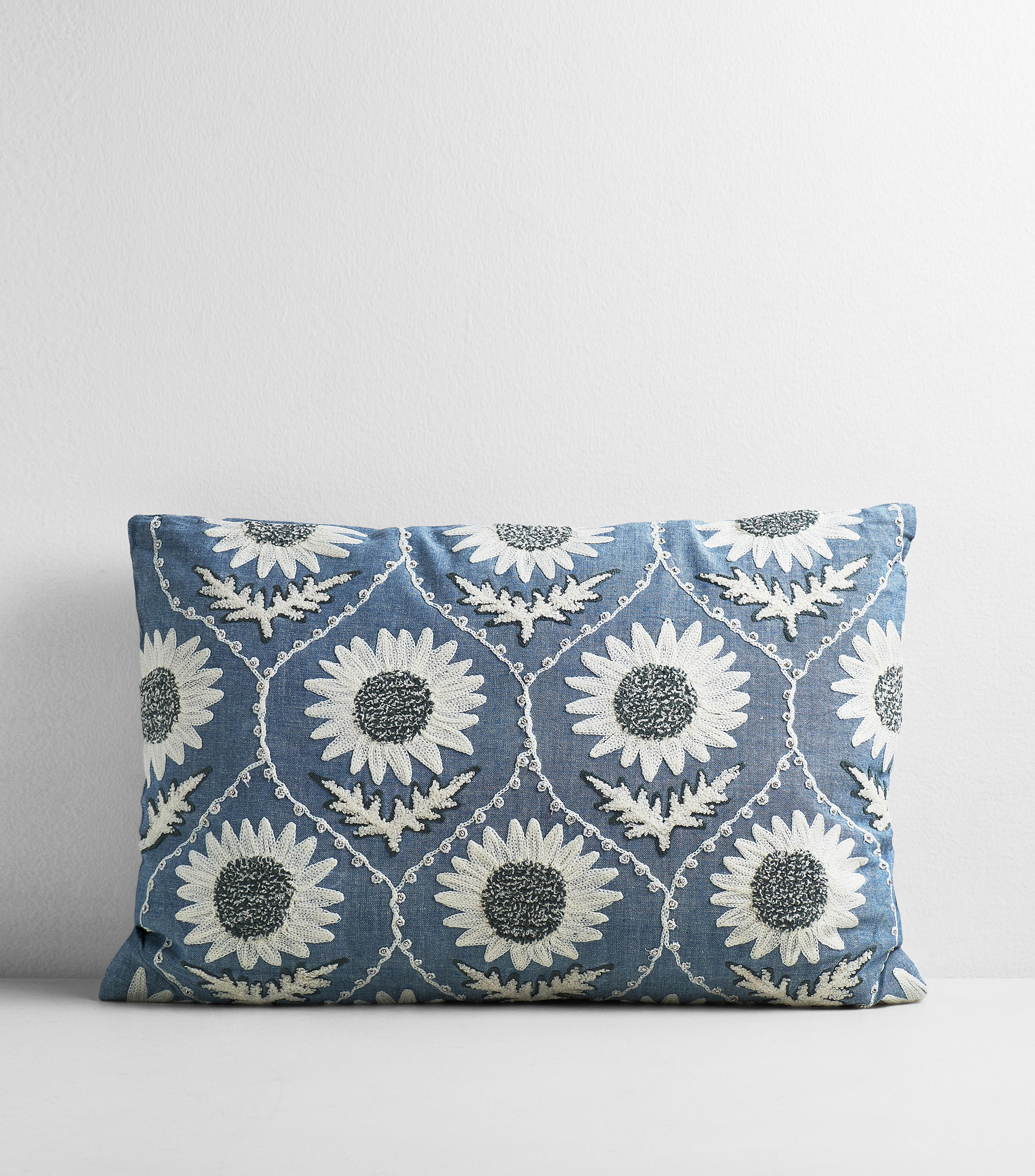 Cojín decorativo Retro Flores multicolor