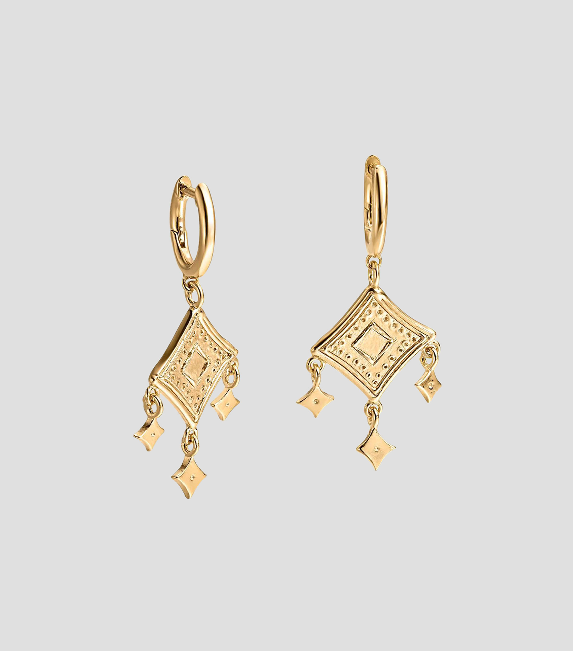 Aretes en plata .925 Dahia Mujer