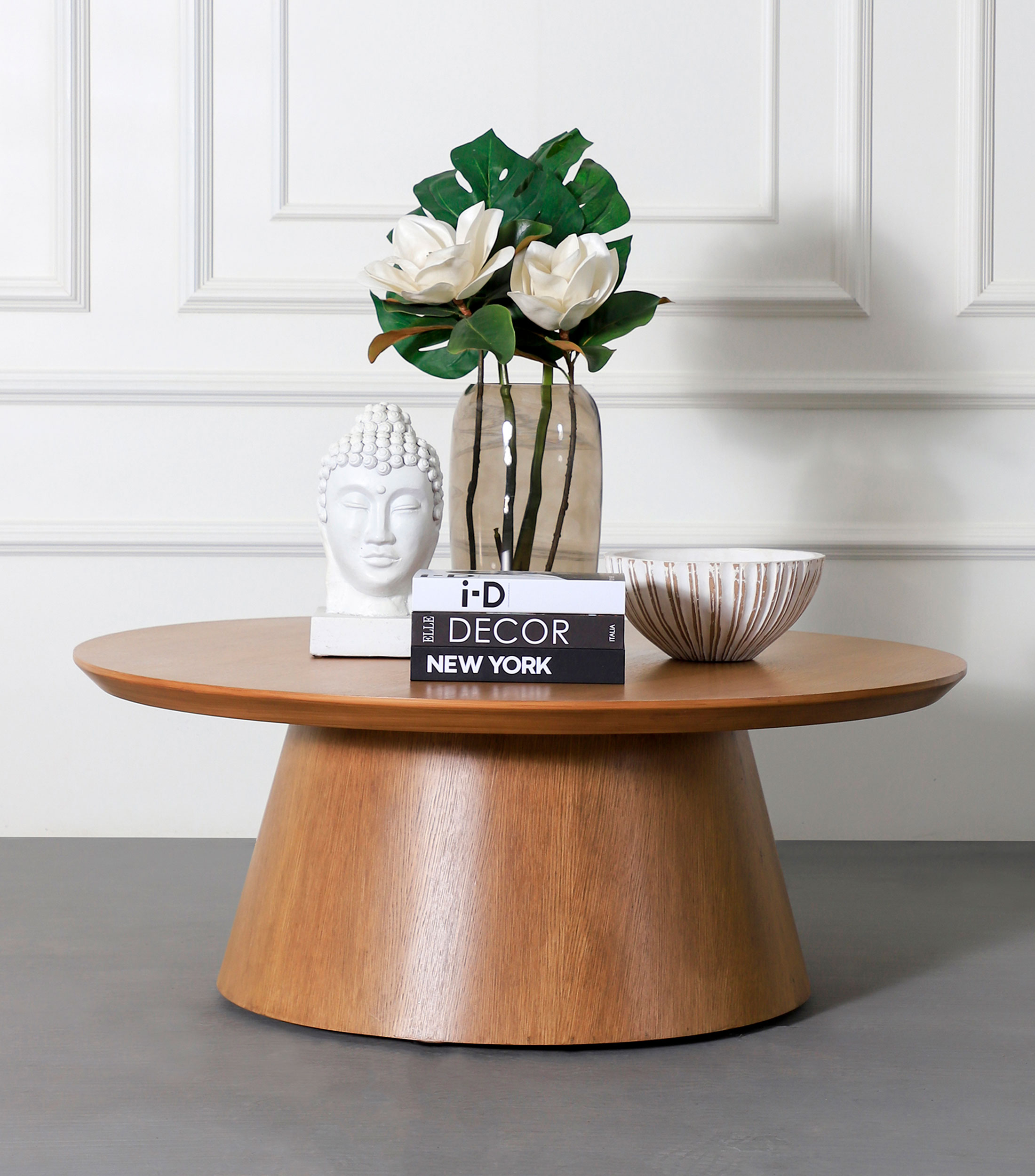Mesa de Centro Owens en madera cafe