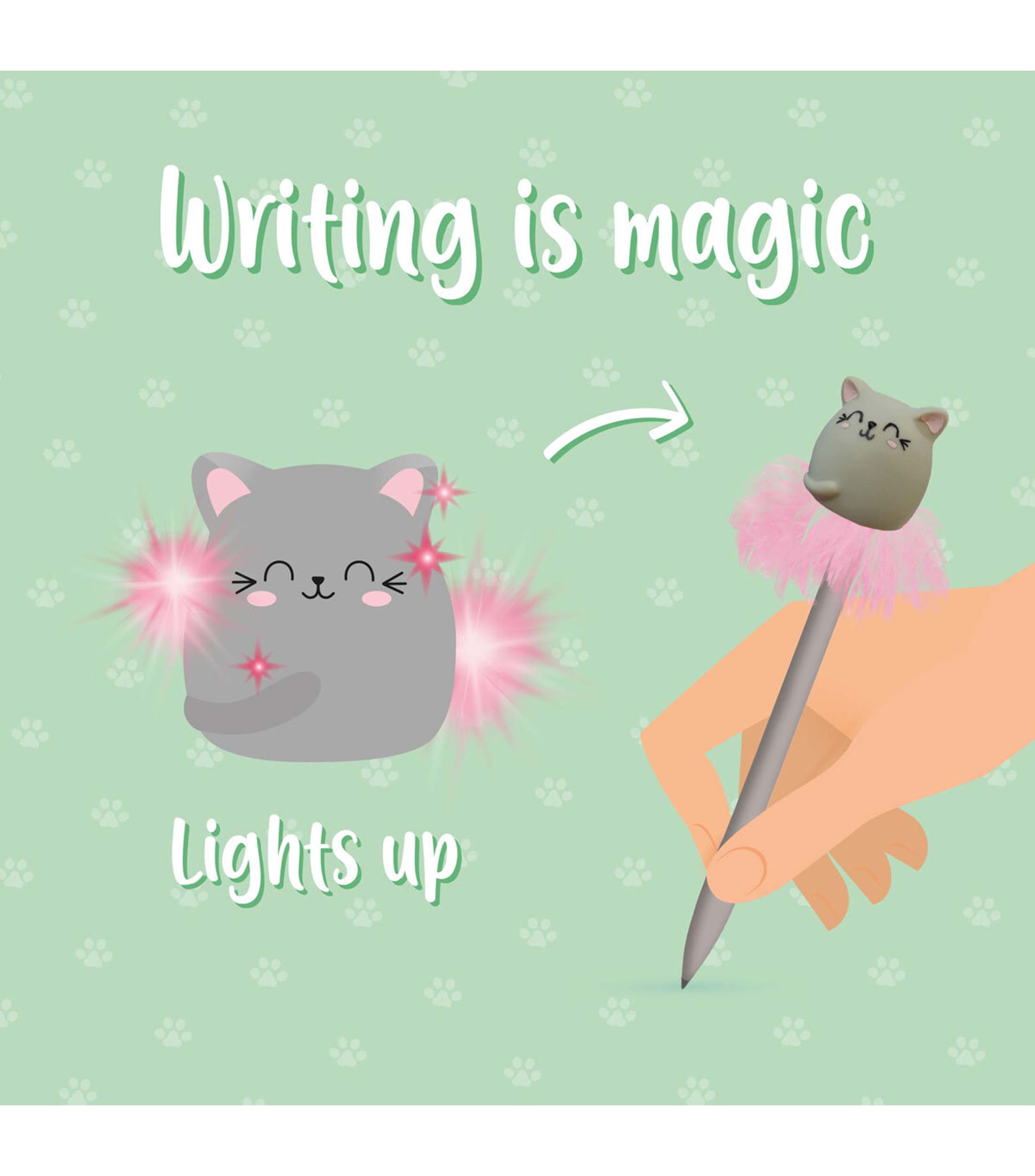 Pluma Mágica Gatito