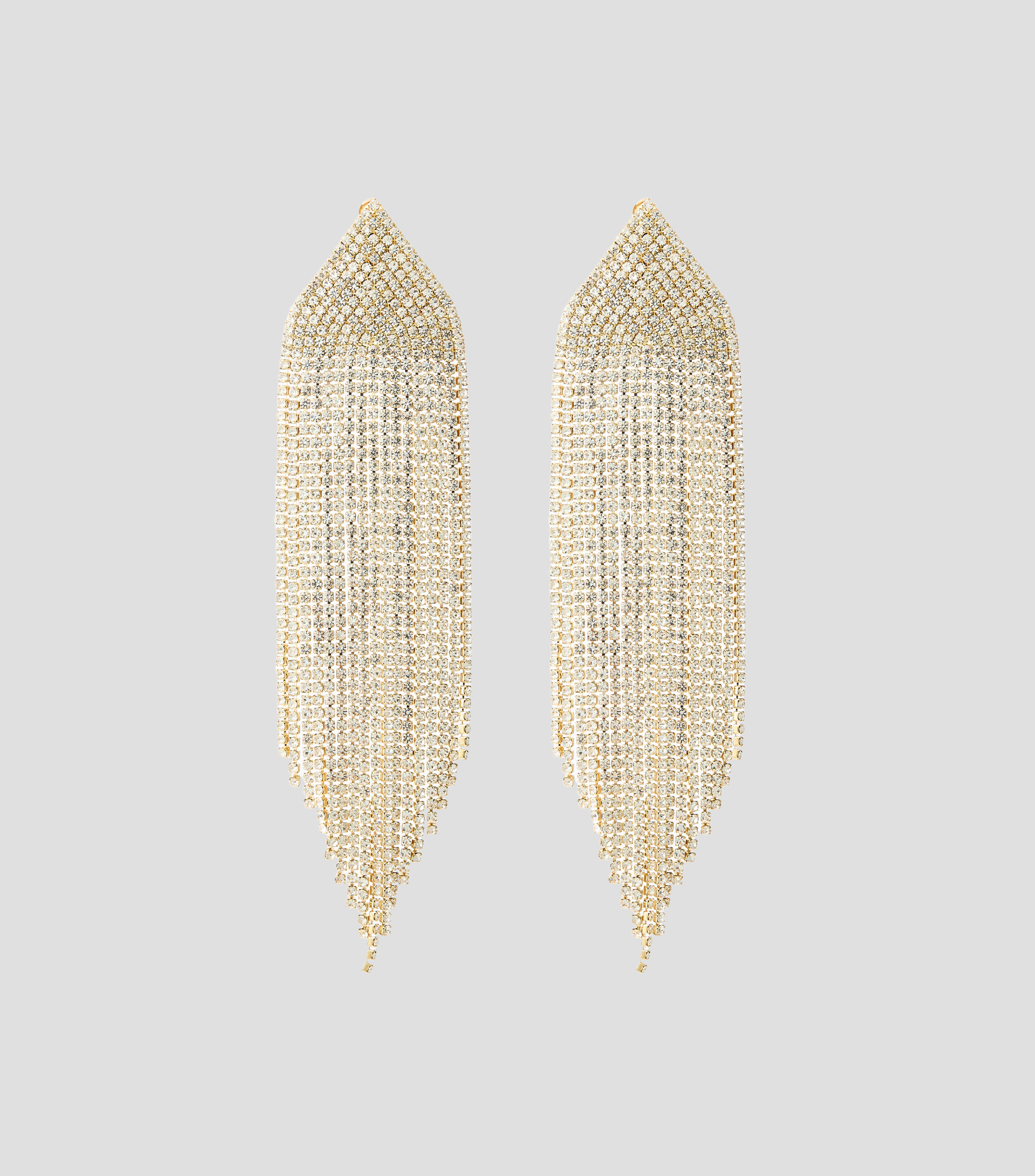 Aretes Lluvia Dorada Mujer