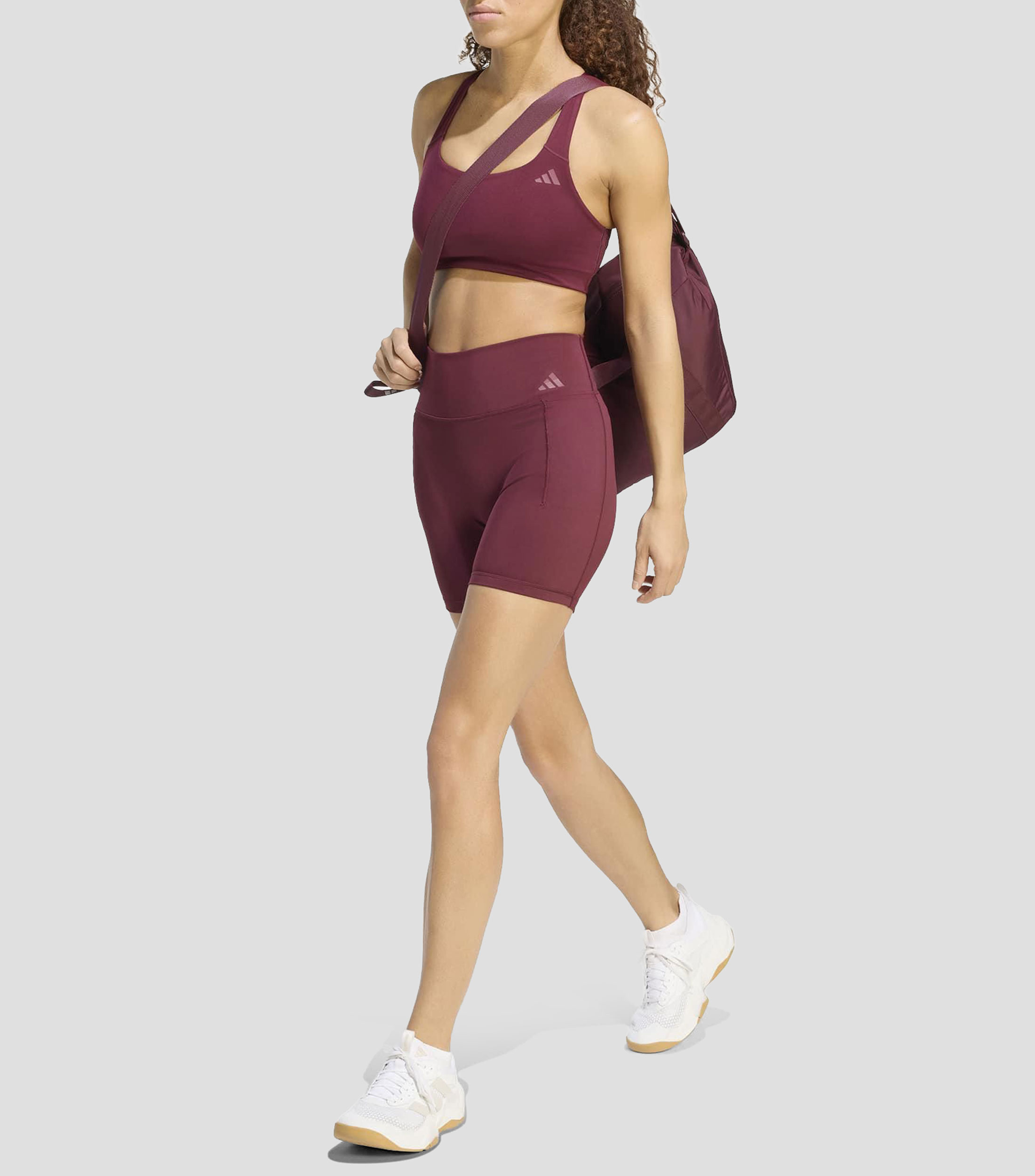 Mallas cortas para entrenamiento Optime Mujer