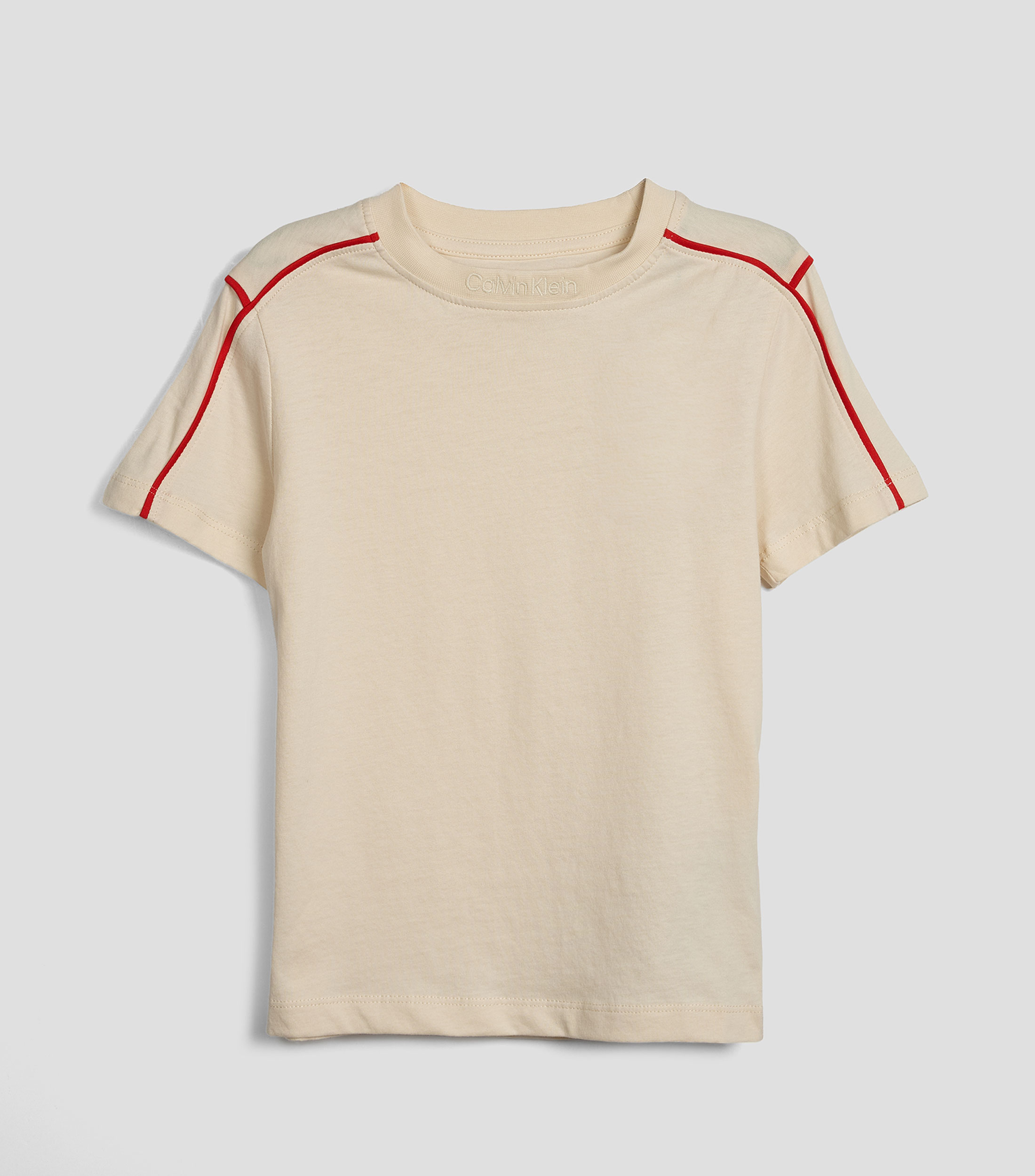 Playera cuello redondo manga corta lisa Niño