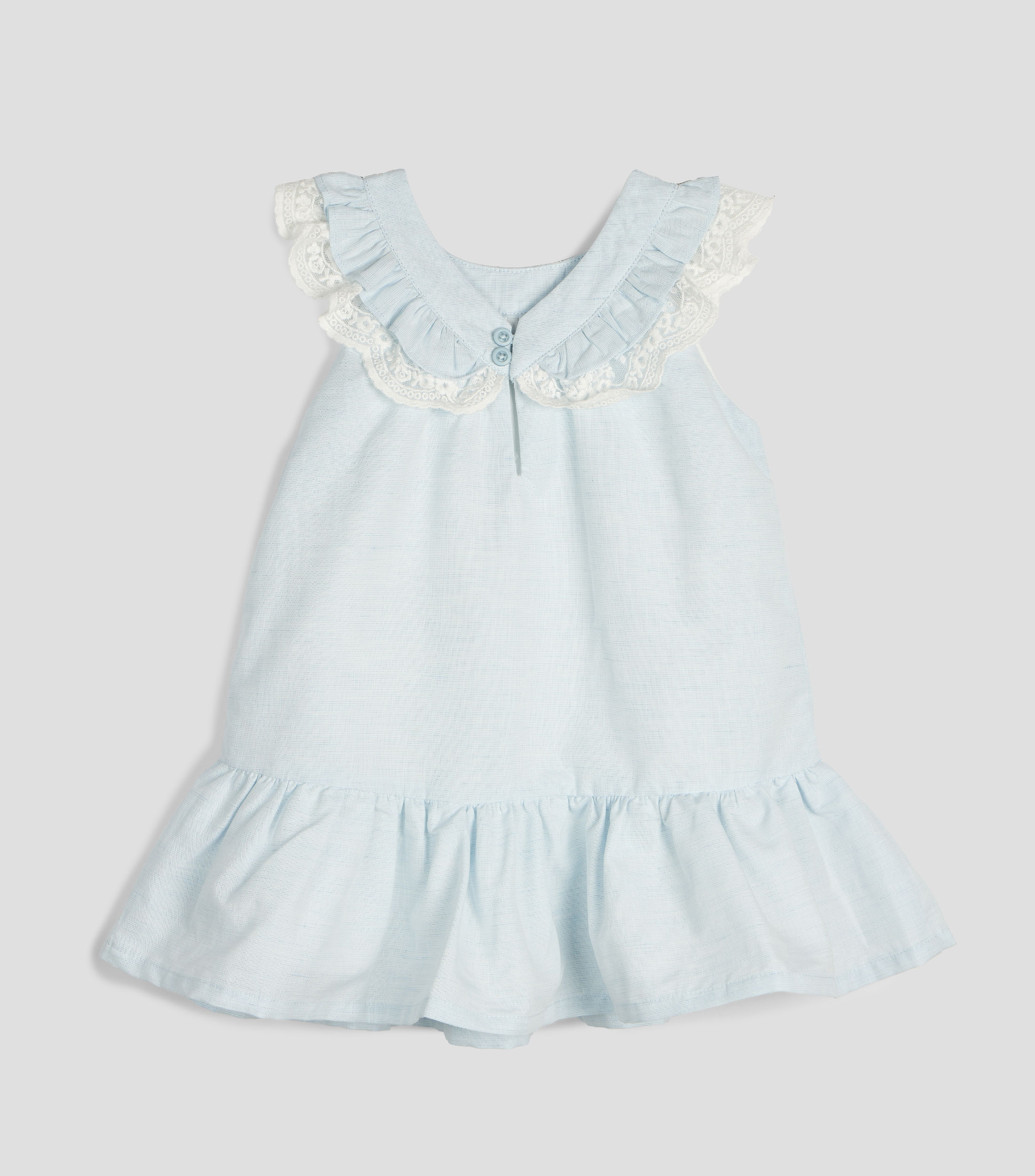 Vestido liso Bebé