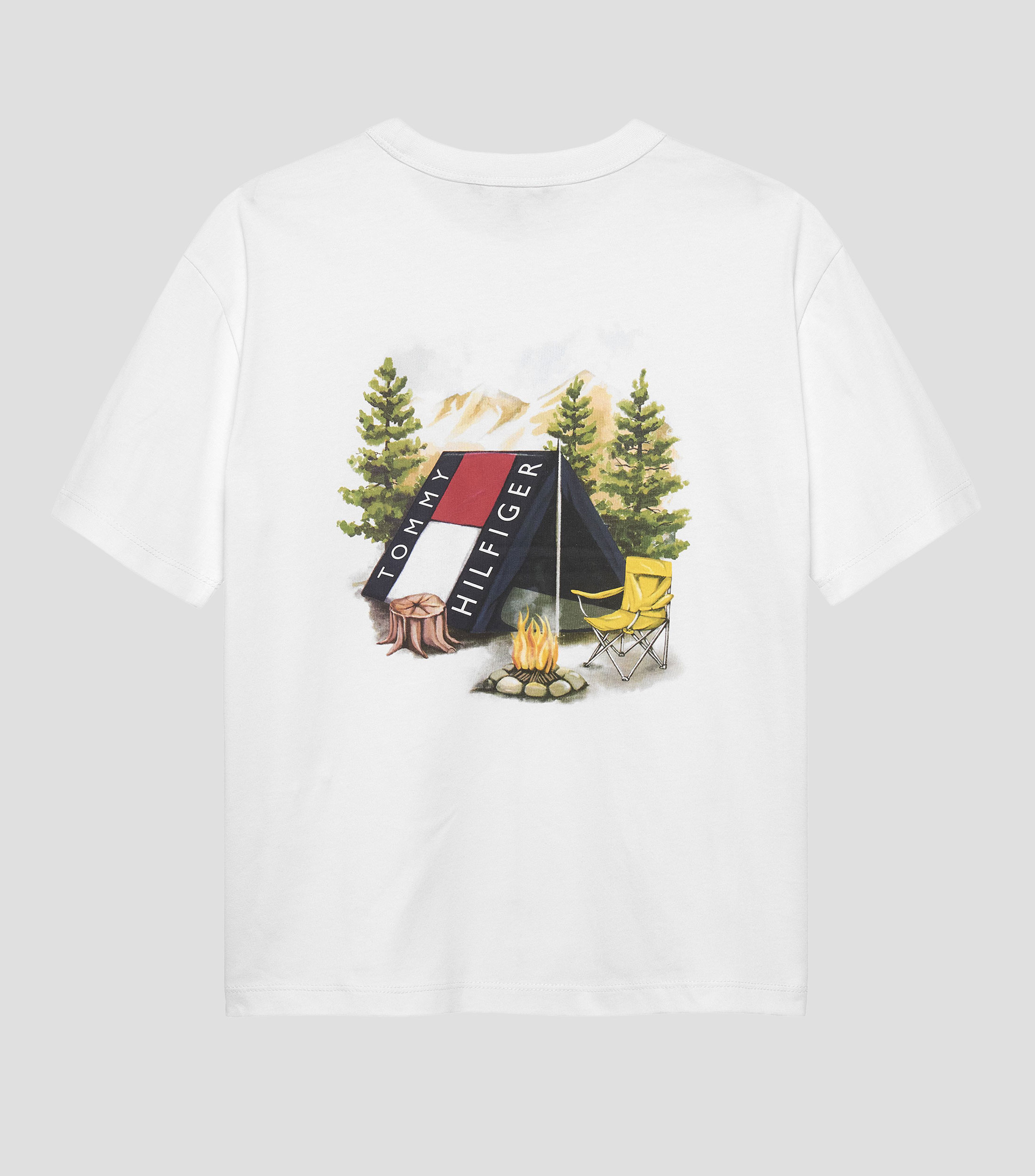 Playera lisa de manga corta Niño