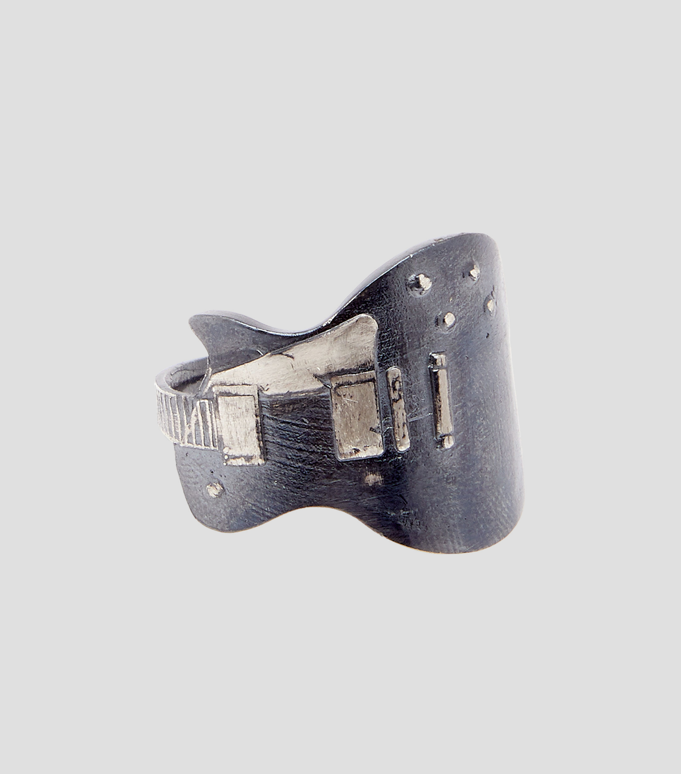 Anillo en plata .925 Guitar Hombre