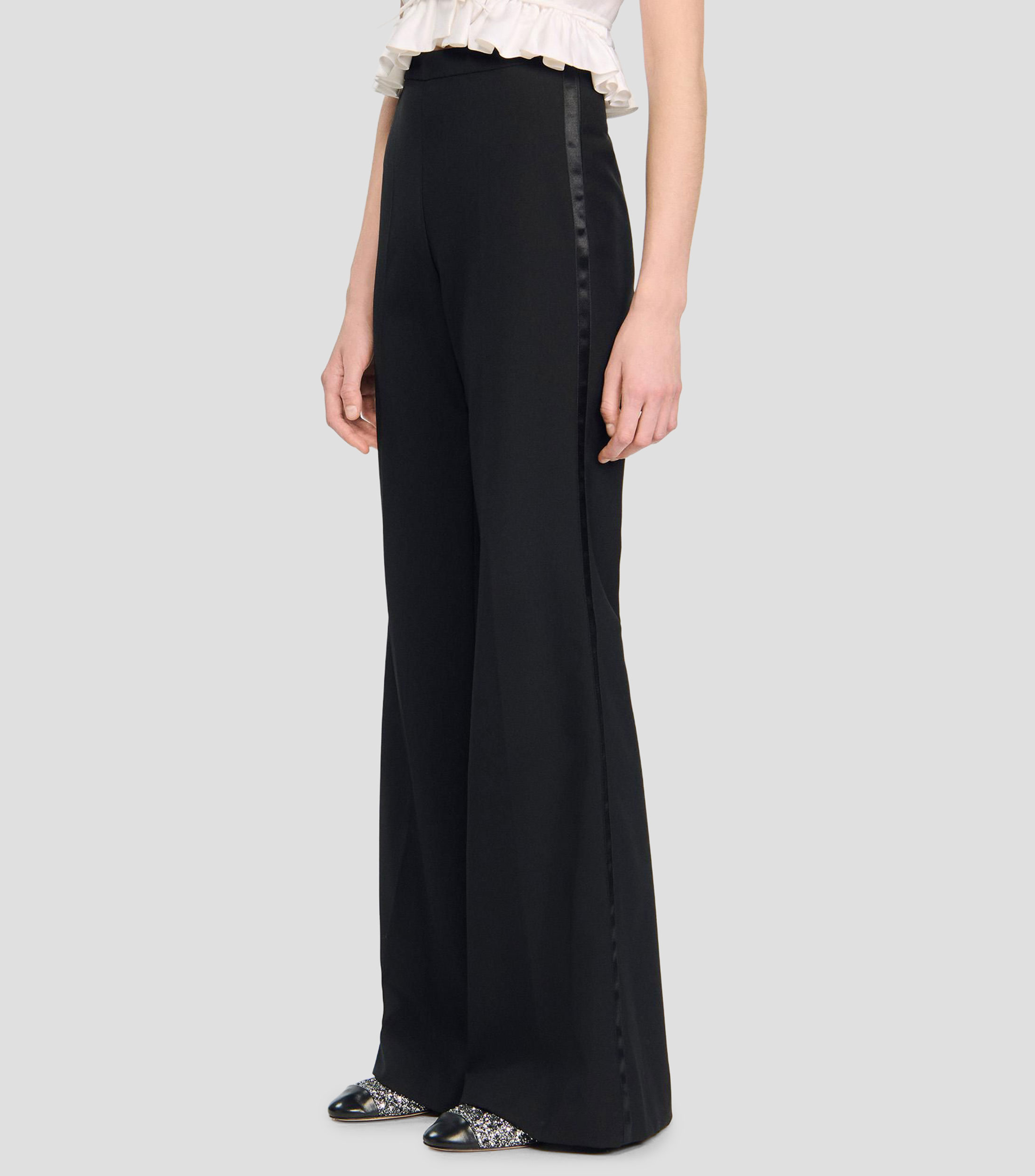 Pantalon acampanado Mujer