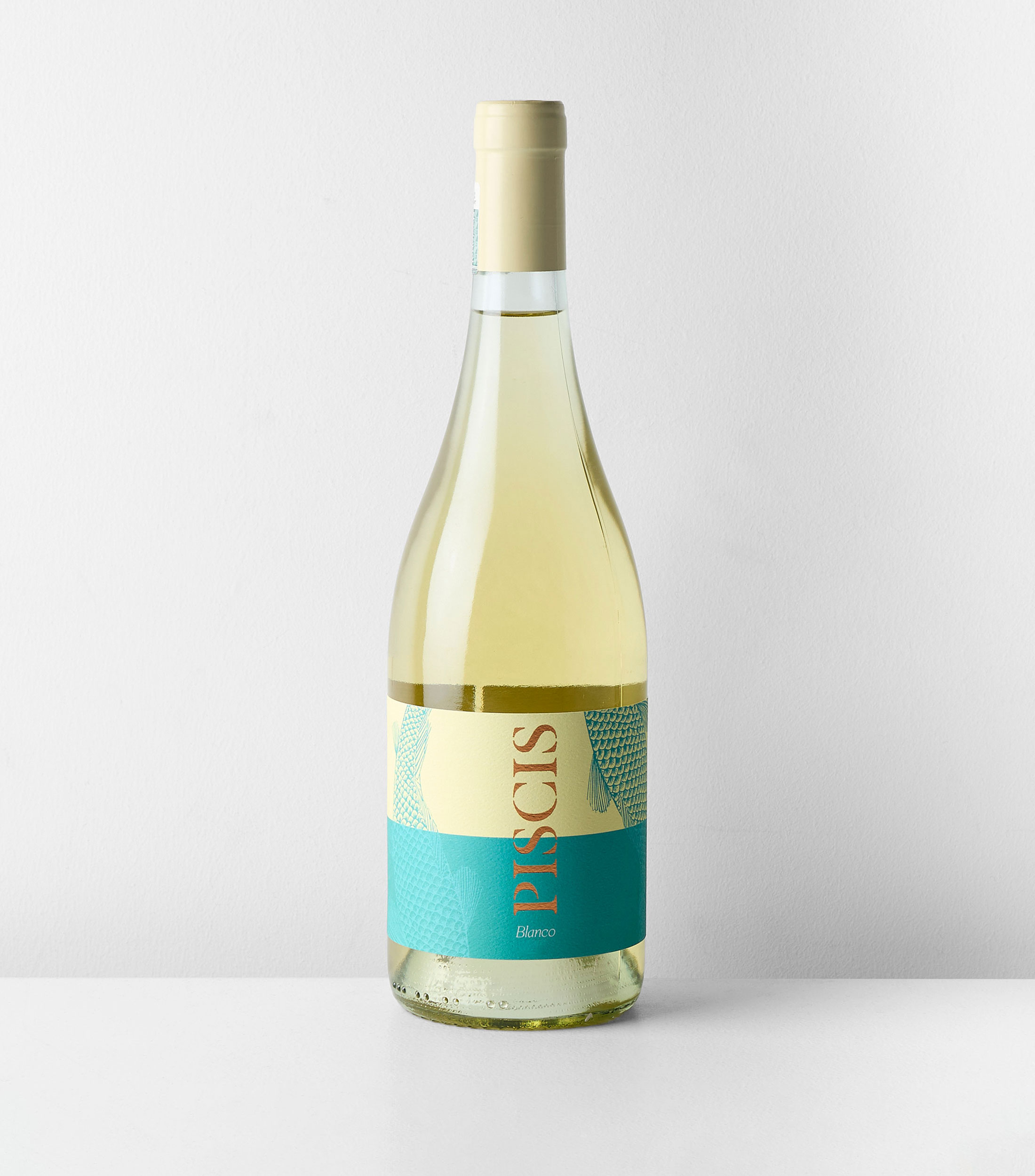 Vino blanco Piscis Chardonnay, Mexico, 750 ml