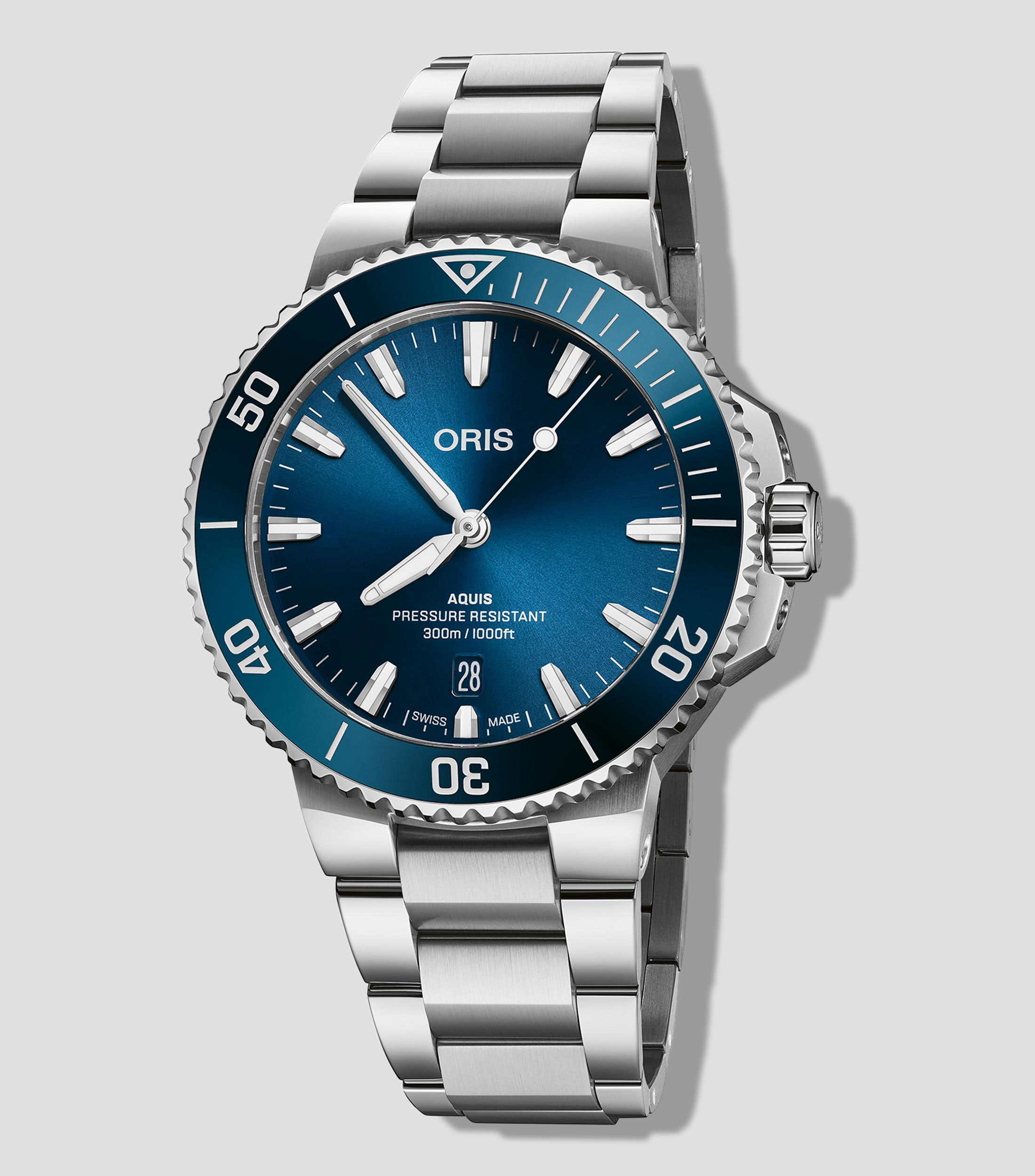 Reloj Unisex Aquis Deportivo Plateado
