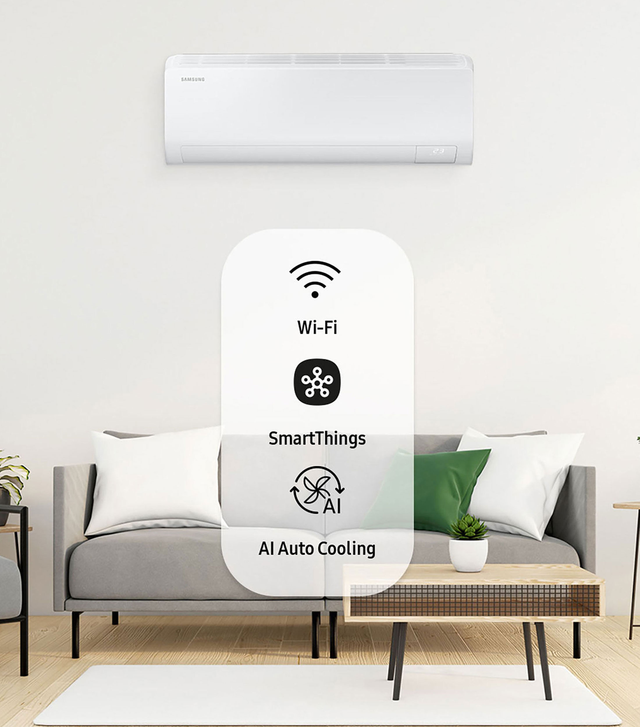 Aire Acondicionado Minisplit Inverter 18,000 BTUs, 1.5 Toneladas 220 V Frio