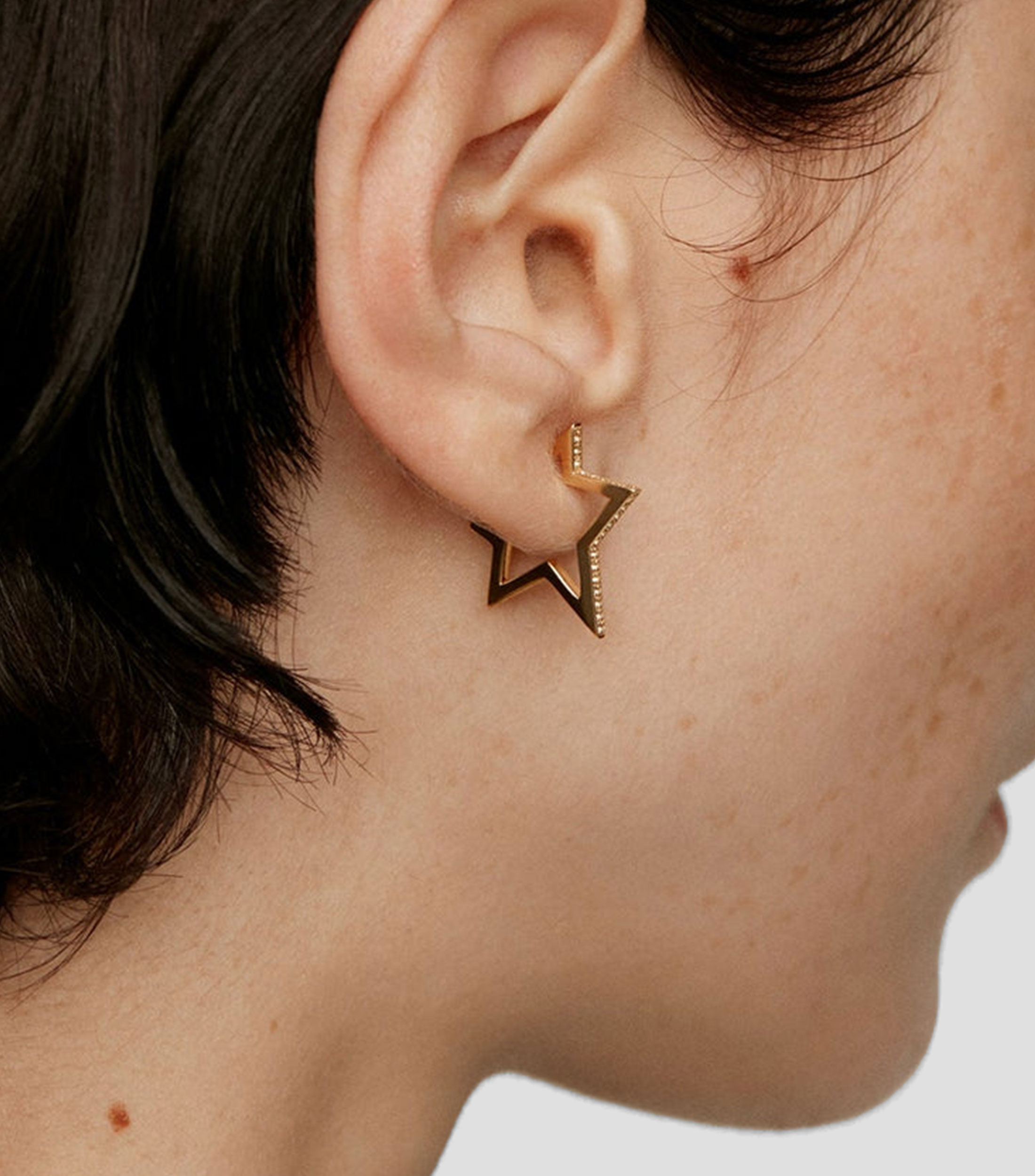 Aretes en Plata .925 Wow Small Star Mujer