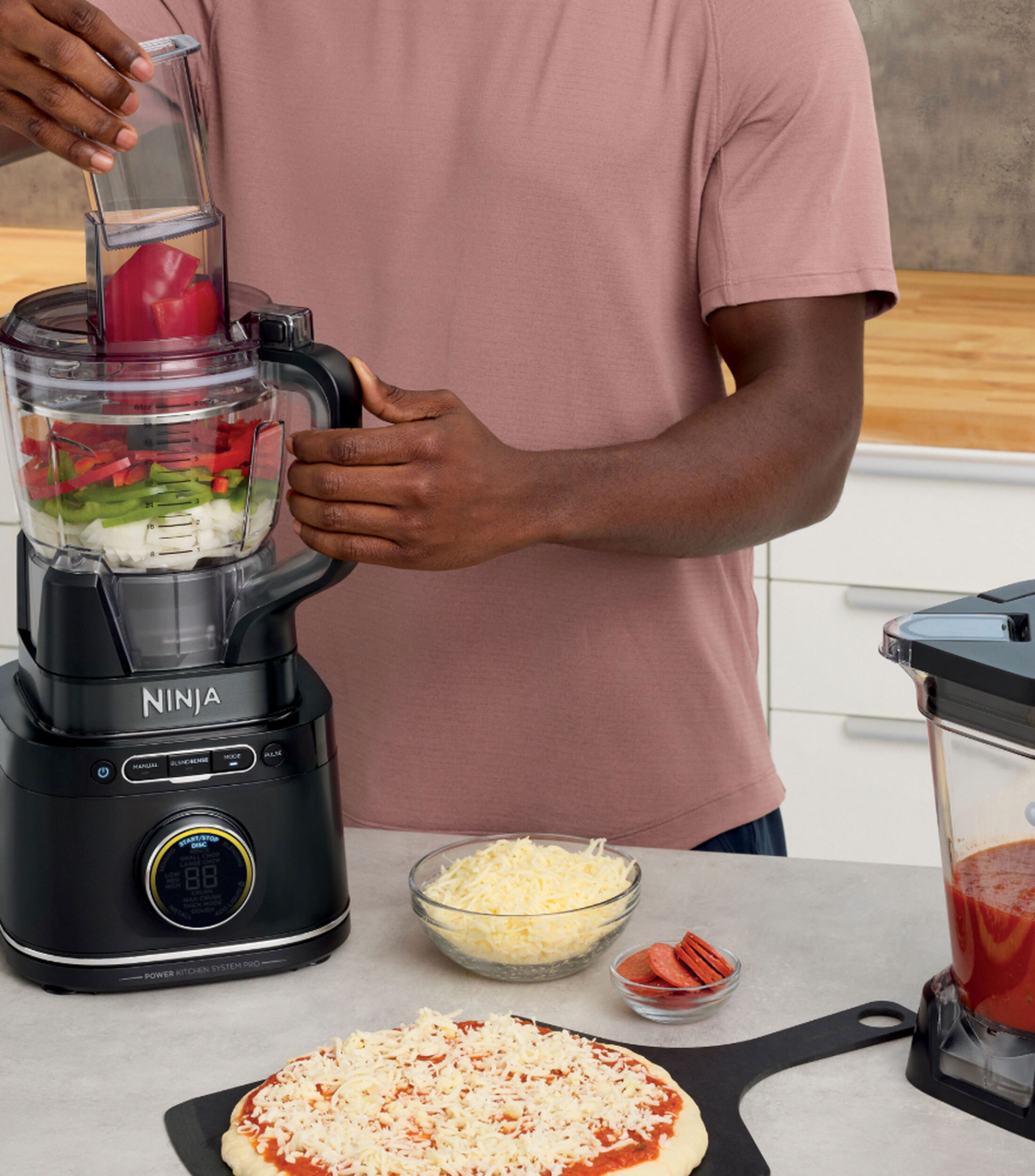 Set Detect Kitchen System Blender Processor Pro