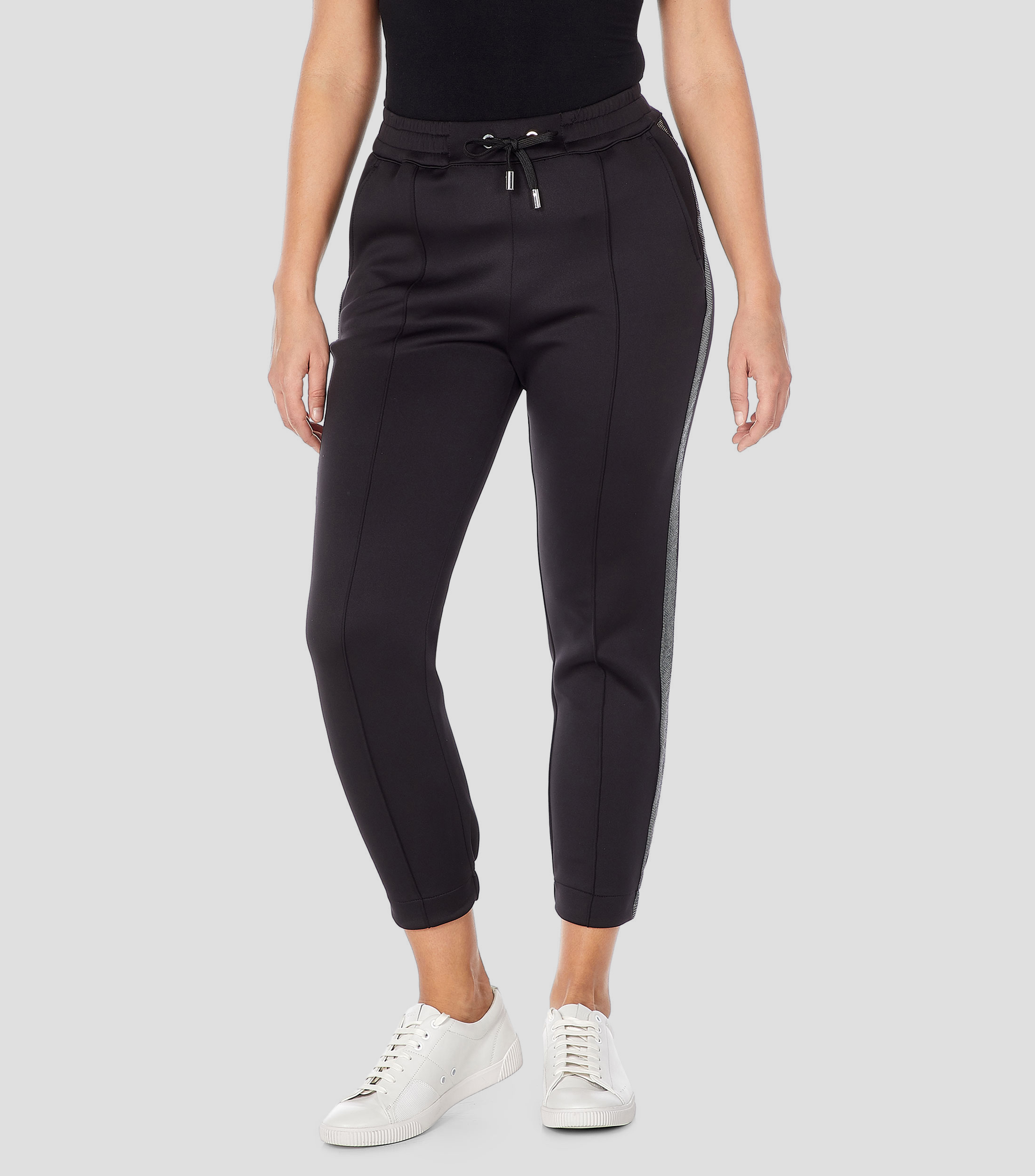 Jegging Marina Rinaldi – Taille 40 – Gris Clair – 69% Viscose – Coupe Slim 7/8