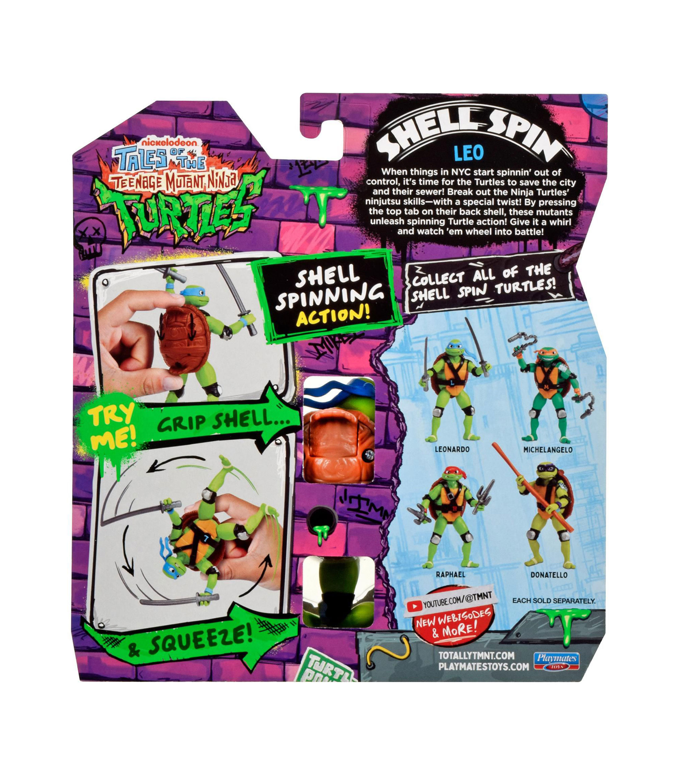 Figura de acción Shell Spin Leo