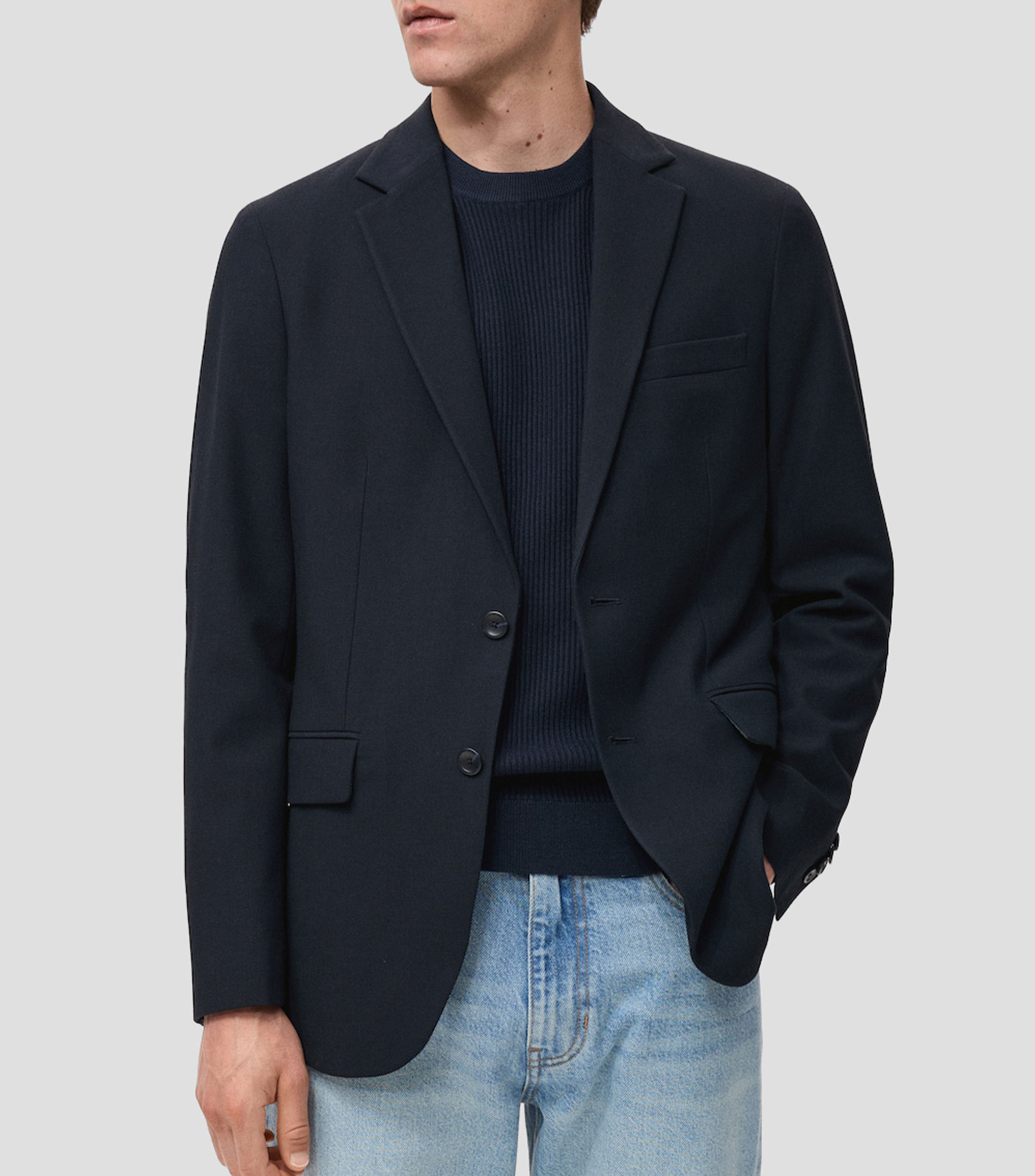 Saco liso Hombre