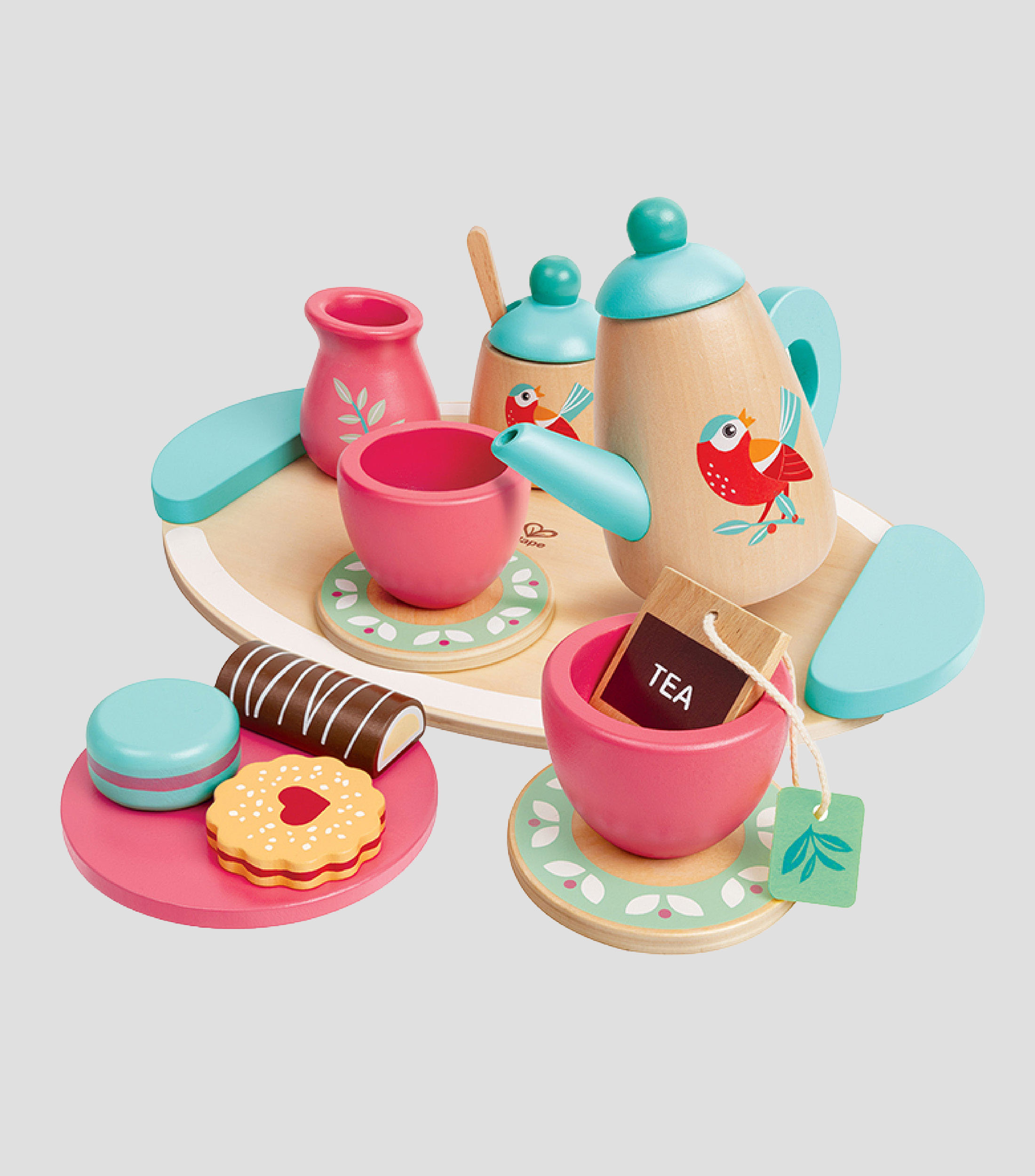 Playsets Juego de té de madera