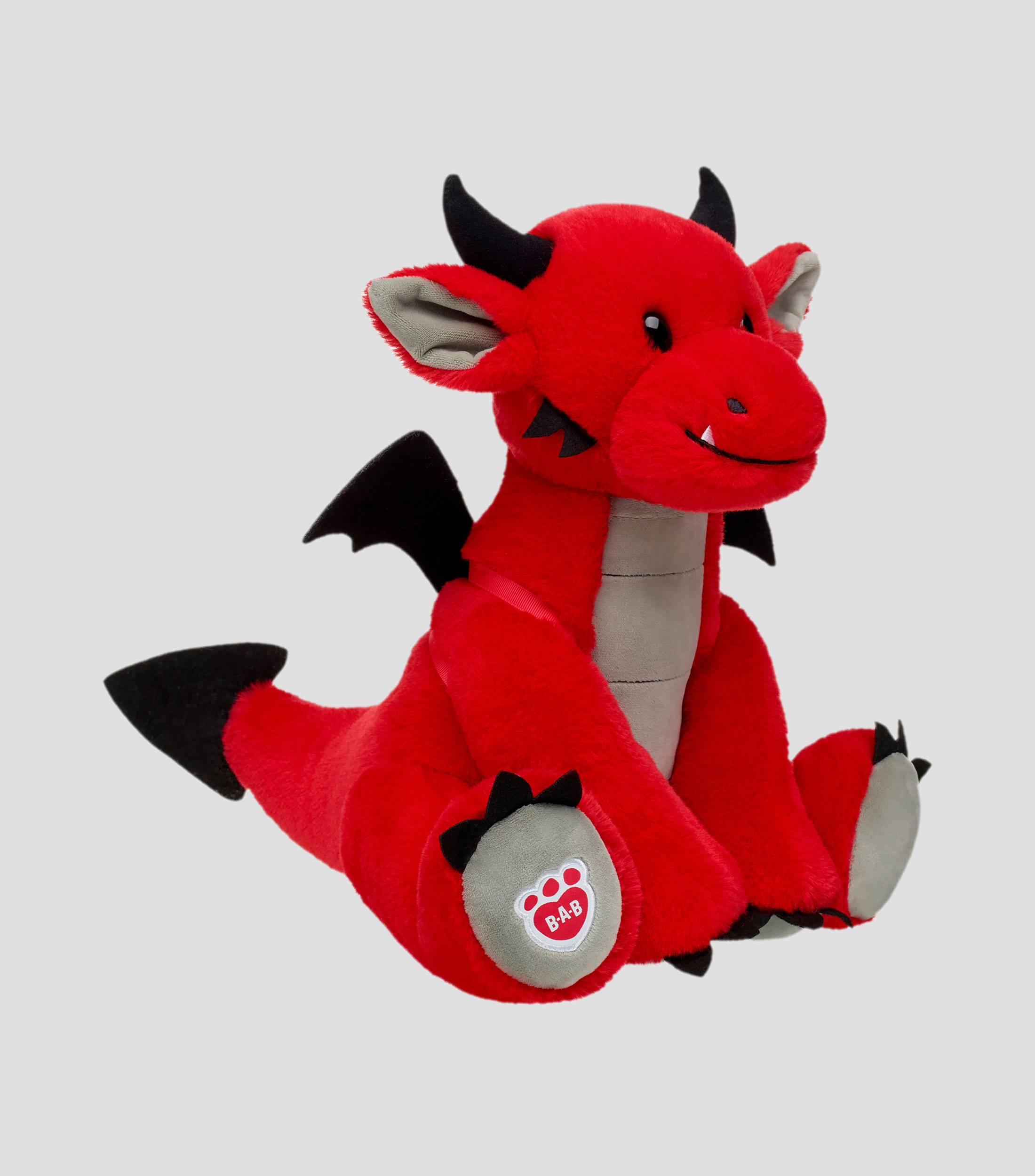 Muñeco De Peluche Dragón Rojo