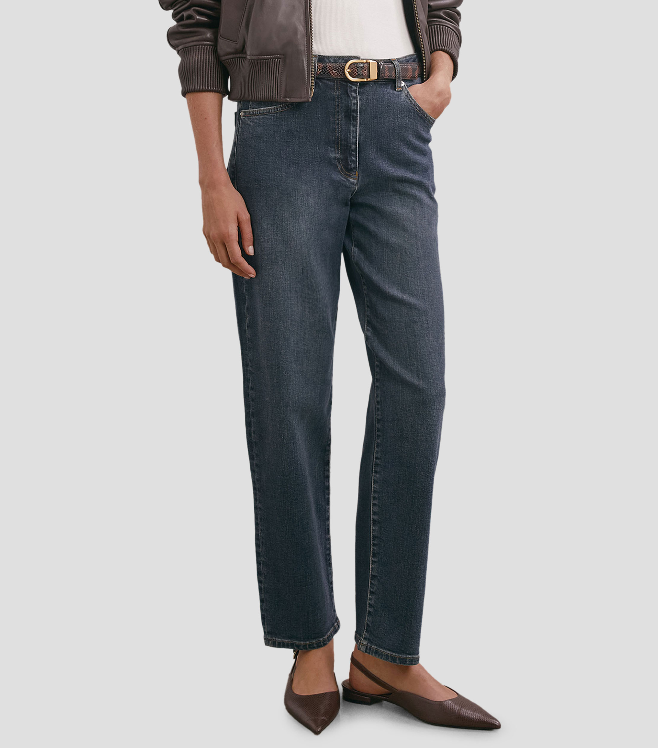 Jeans straight Mujer