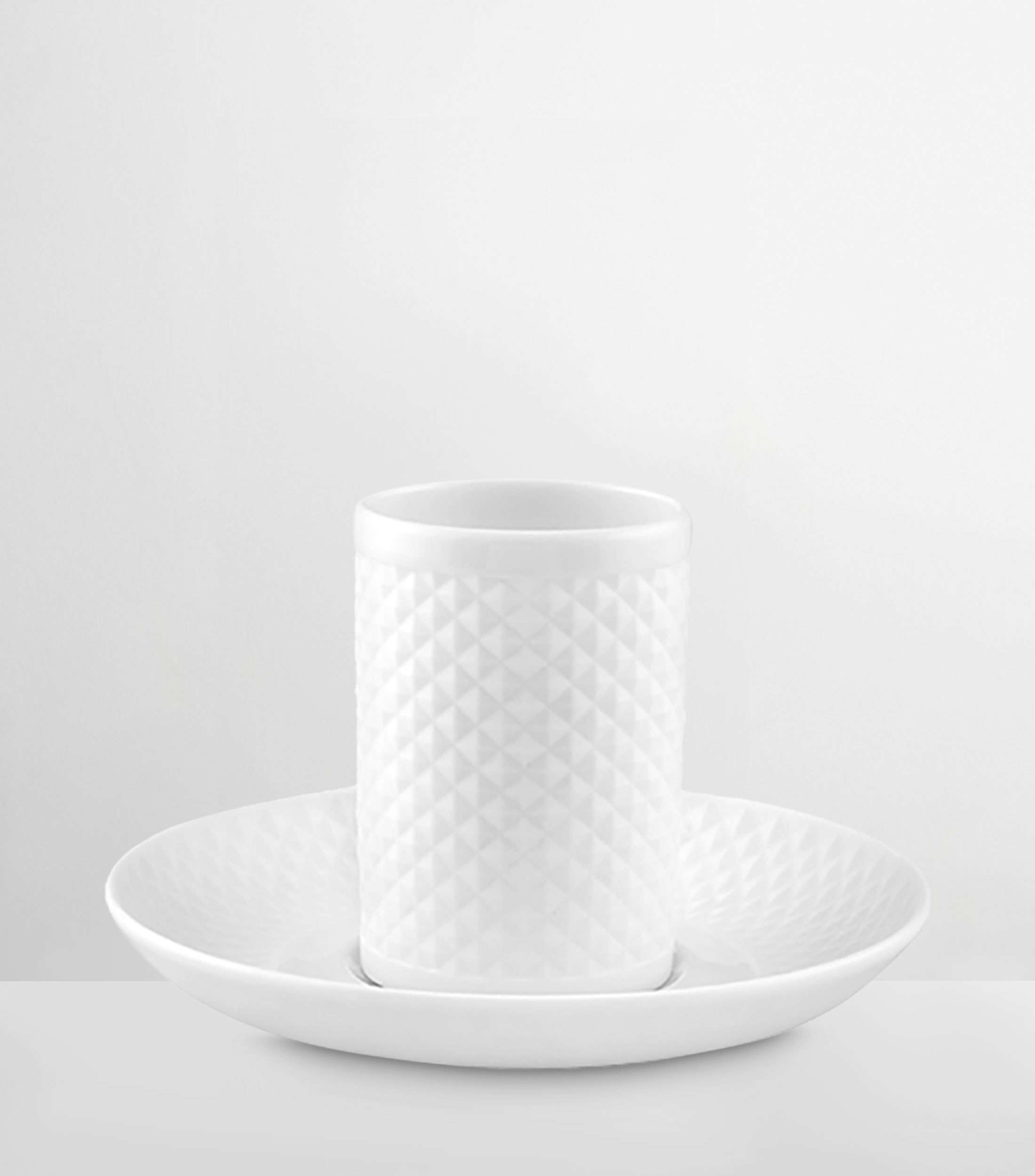 Taza para café con platillo Bicos