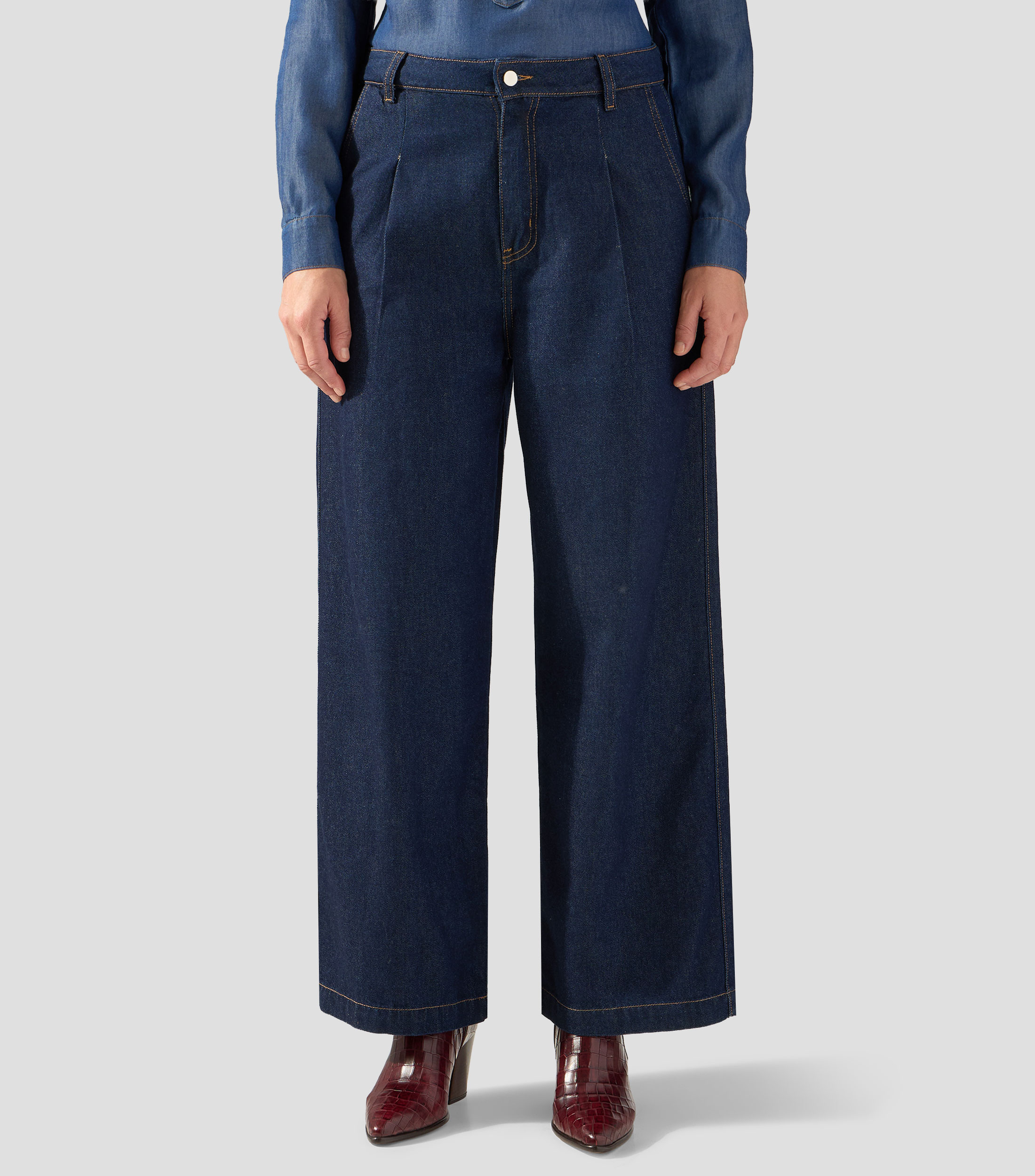 Jeans wideleg Mujer