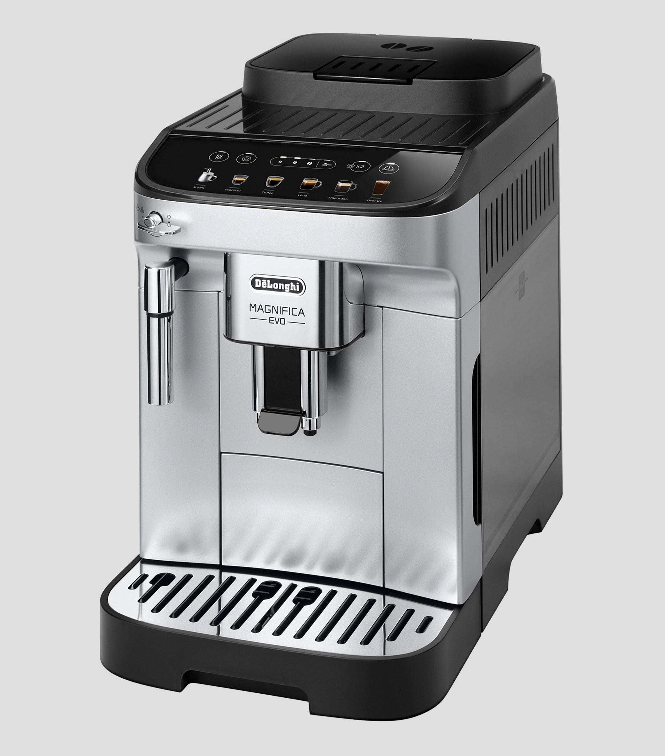Cafetera Superautomatica Magnifica Evo para 7 Tazas en Acero Inoxidable