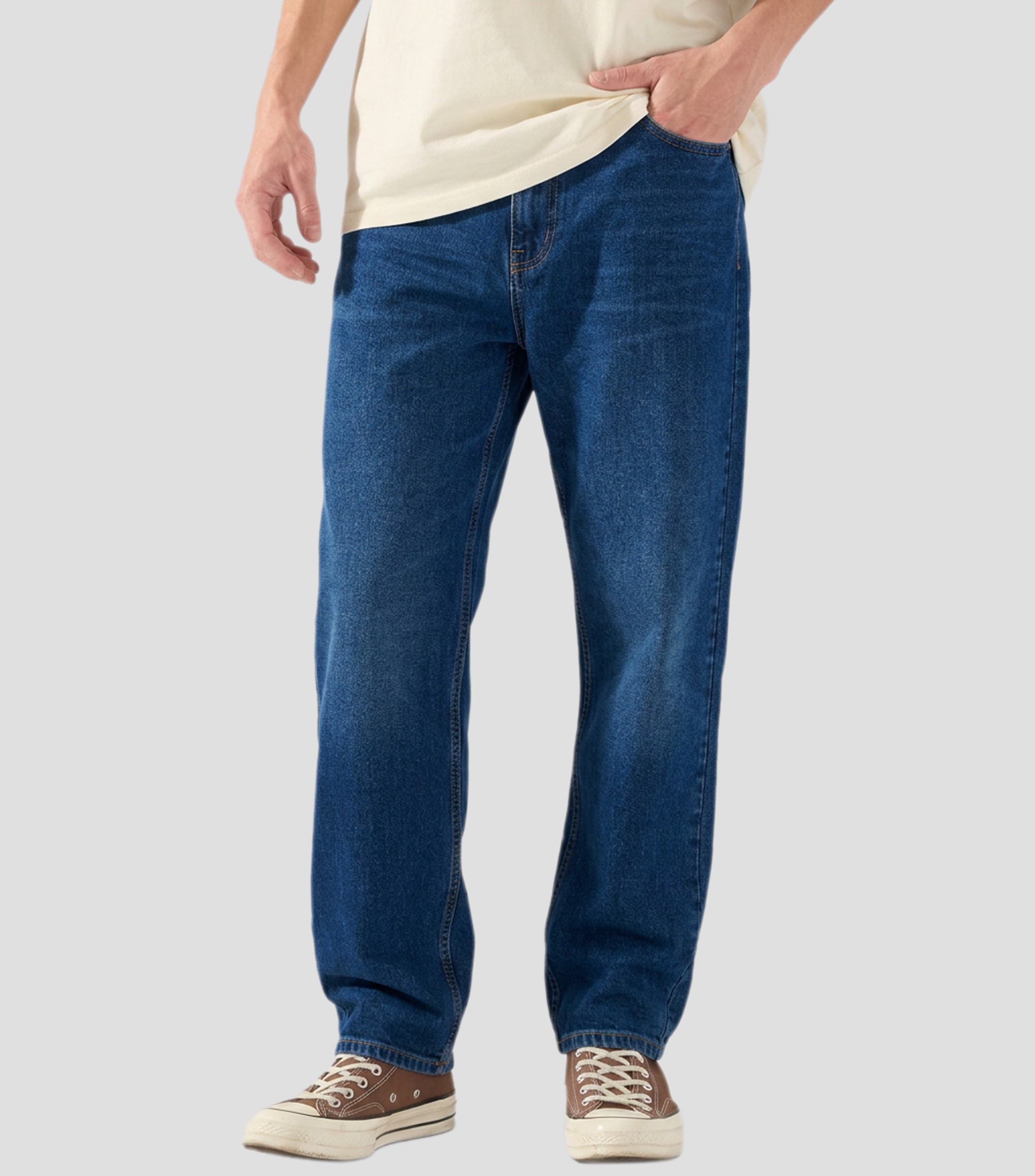 Jeans baggy amplio Hombre