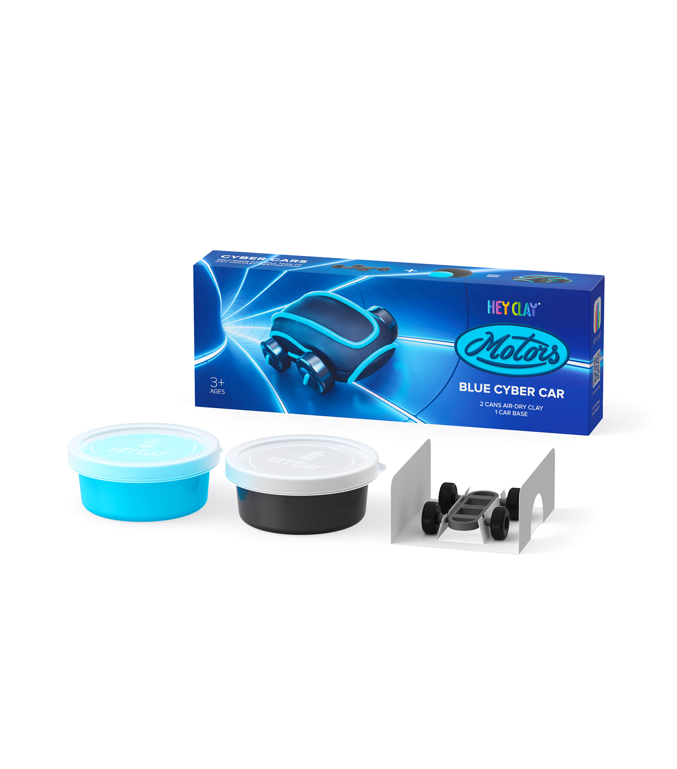 Blue Cyber Car, serie Motors, 2 latas