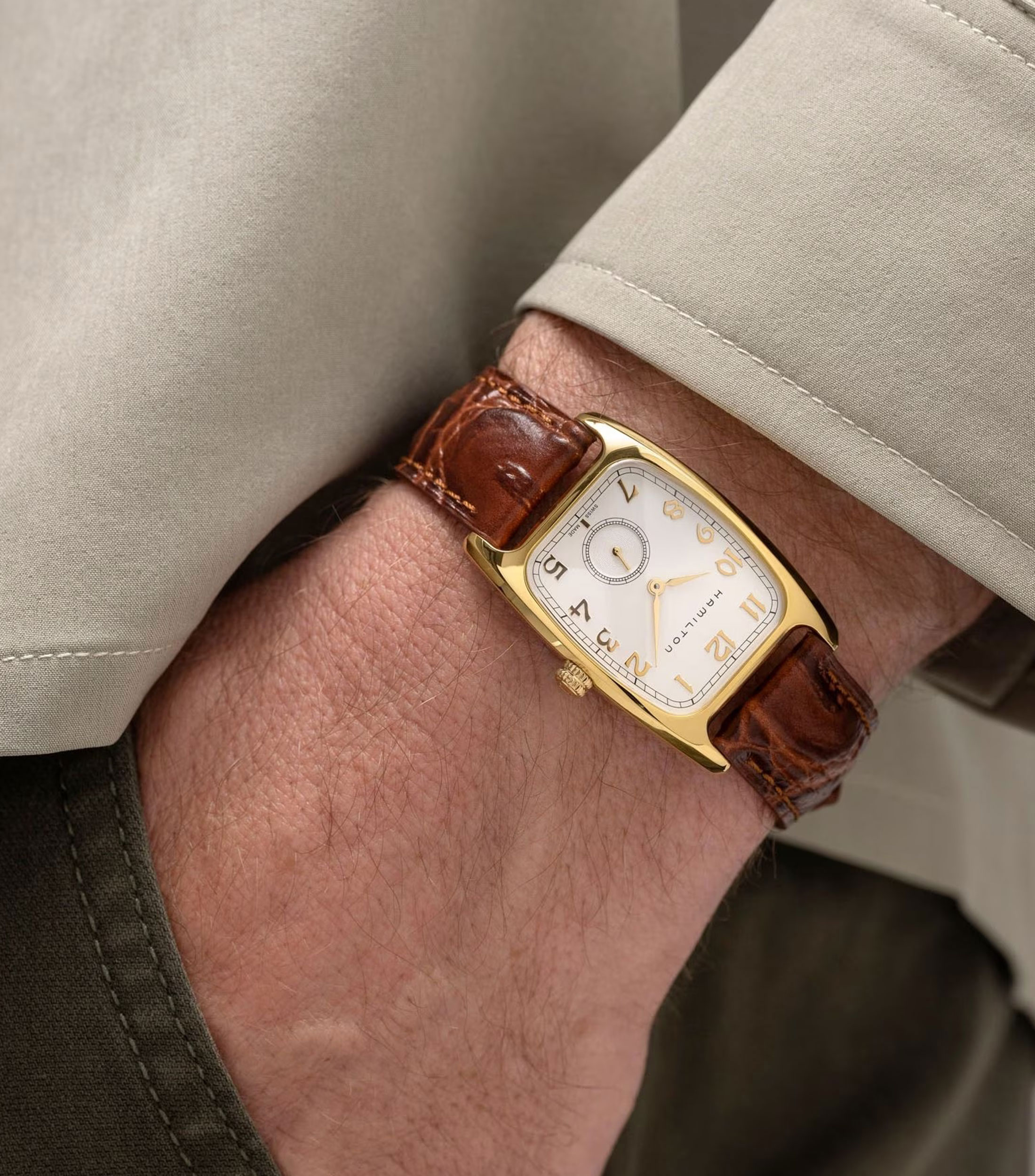 Reloj para Hombre American Classic casual dorado