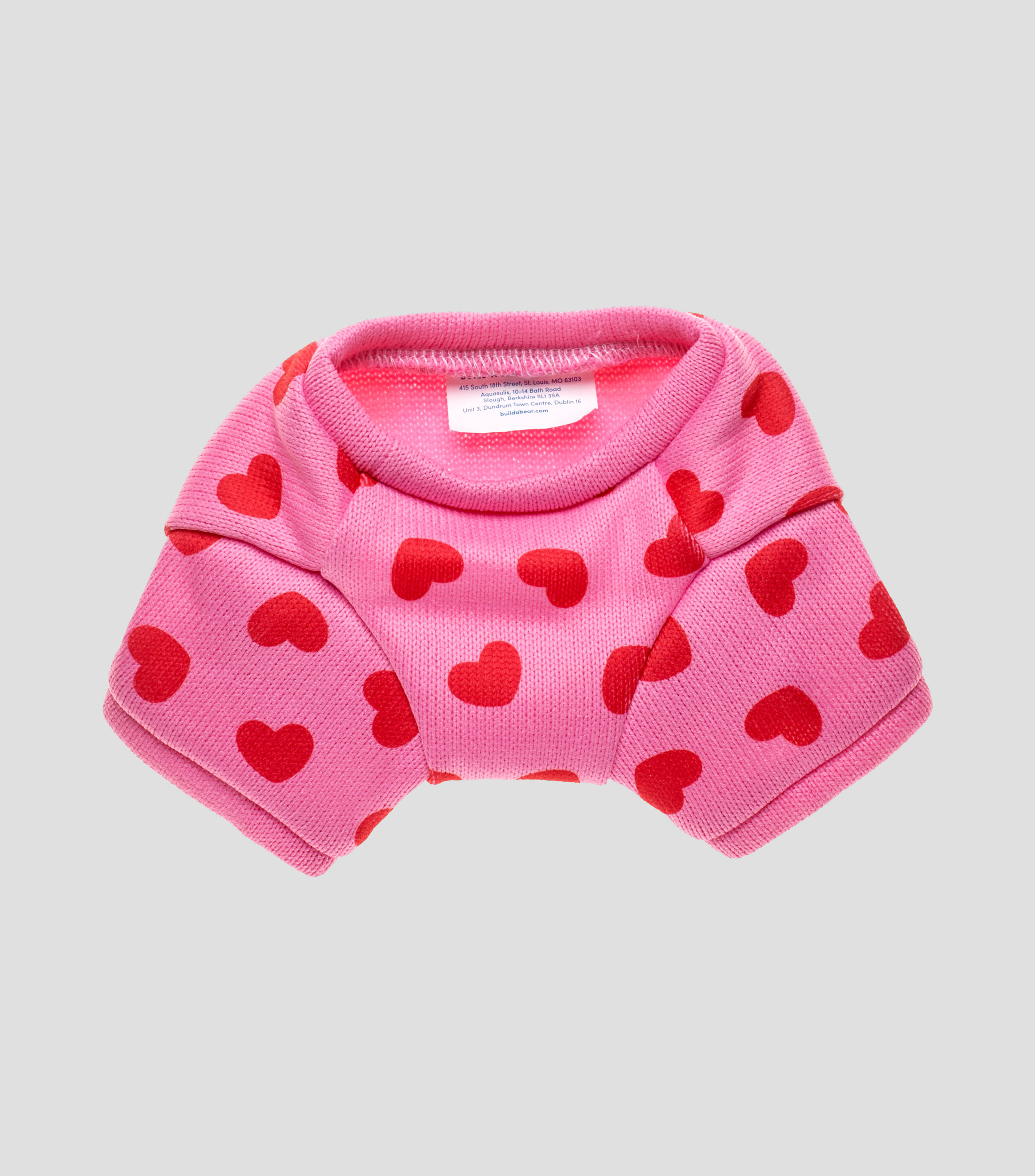 Accesorios de Muñecas Suéter Corazones II