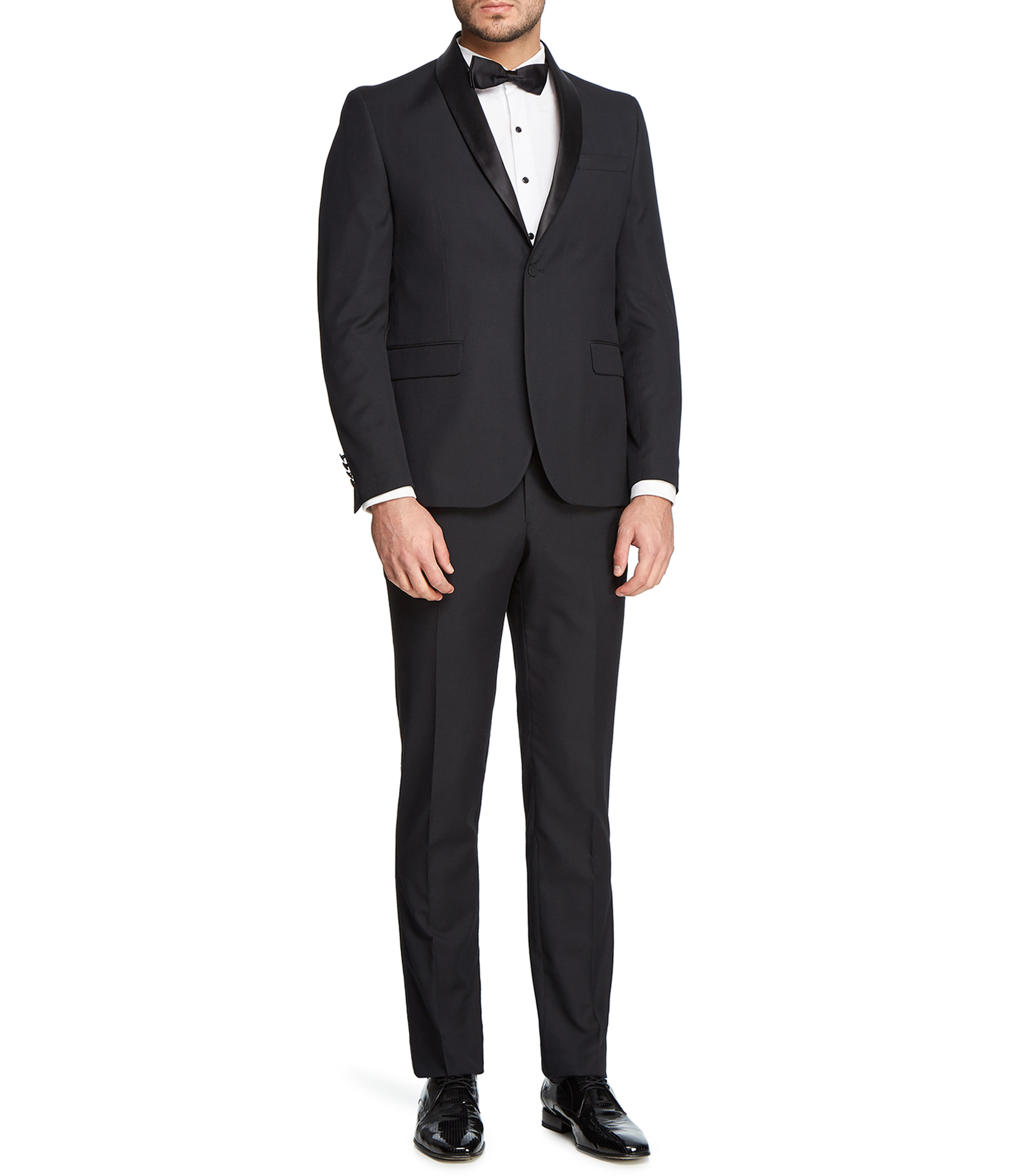 Perry Ellis Smoking de corte Slim Fit Hombre - El Palacio de Hierro