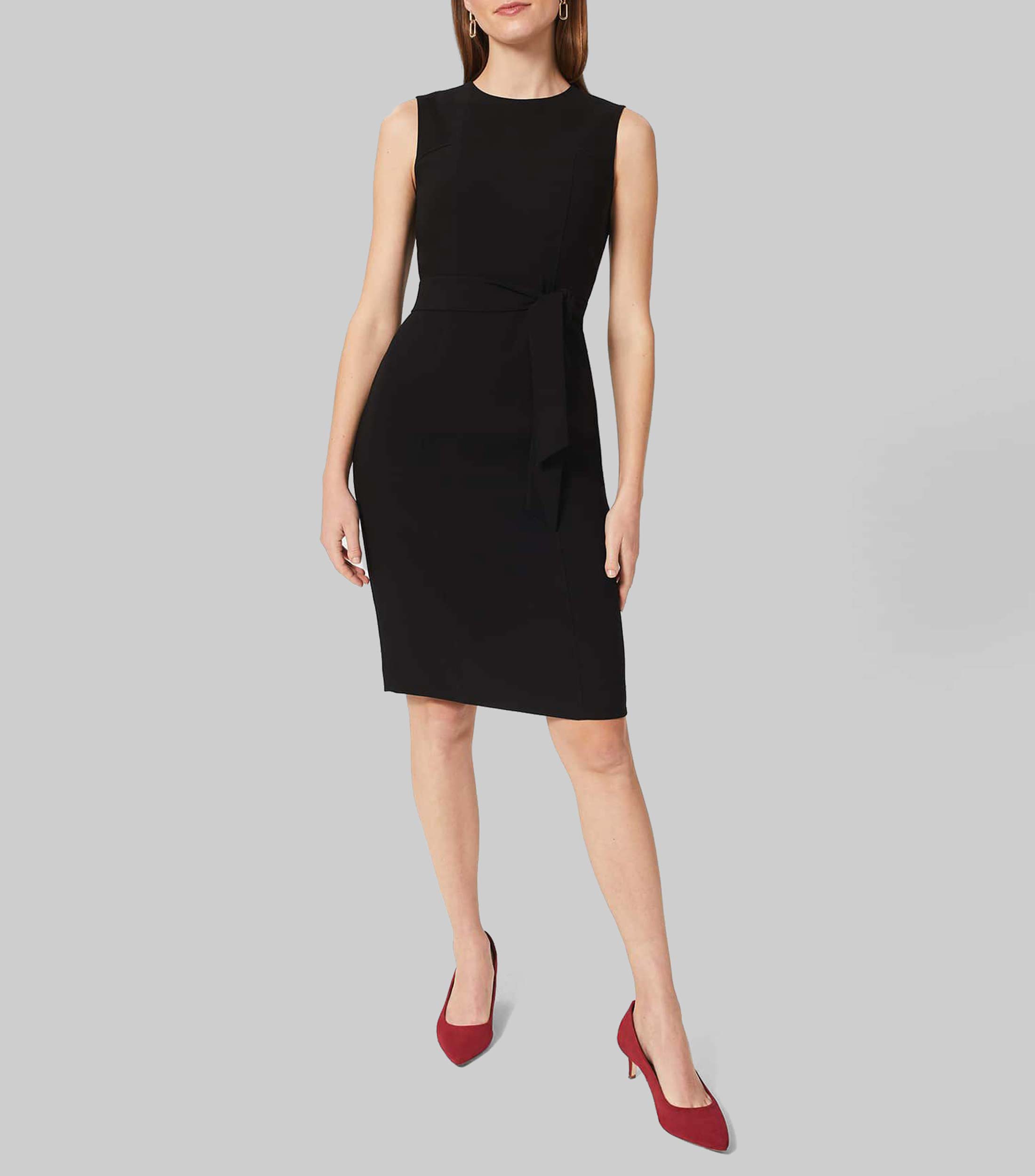 Vestido midi liso Mel Mujer