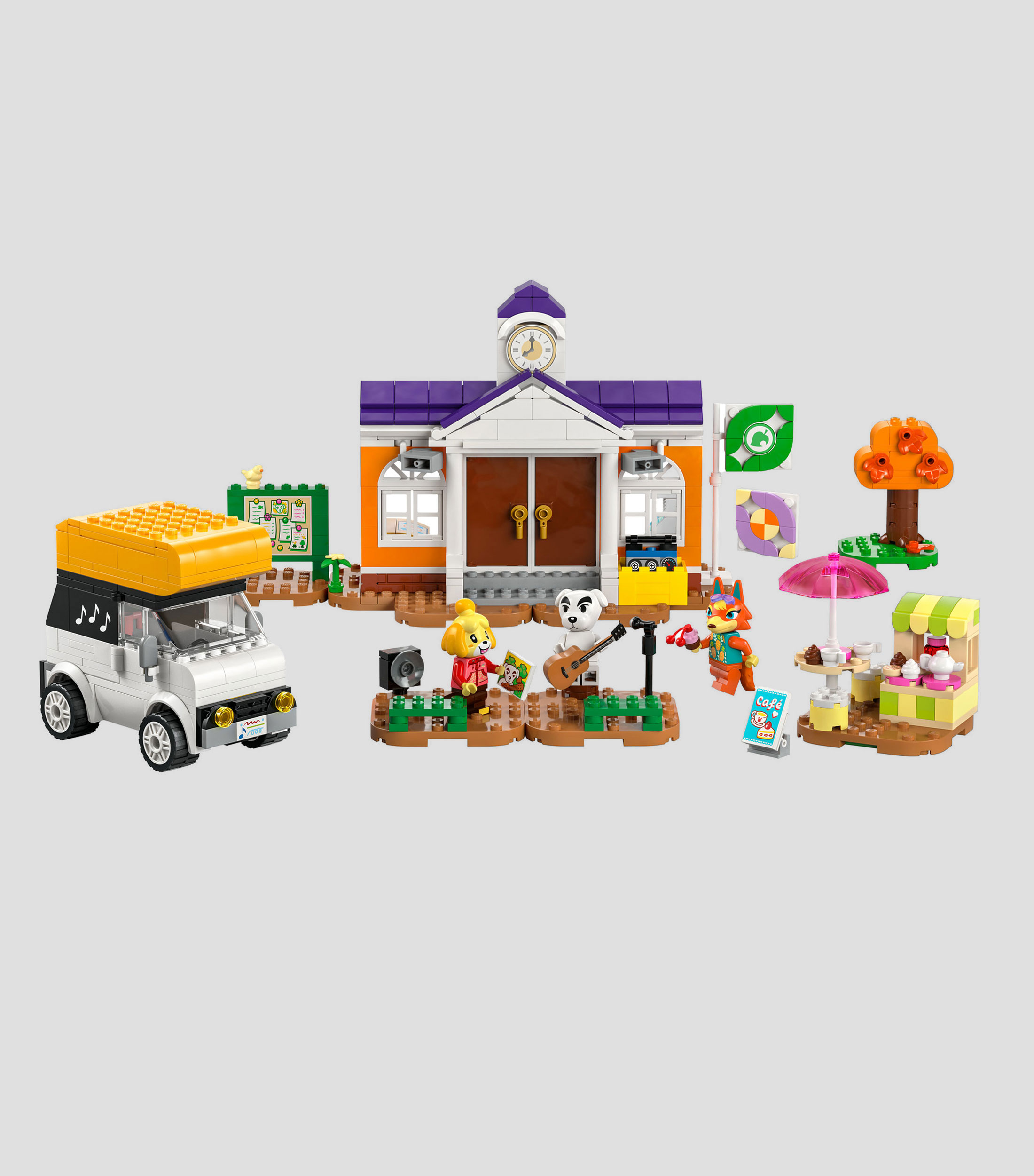 Lego Animal Crossing Concierto de Totakeke en la plaza 77052