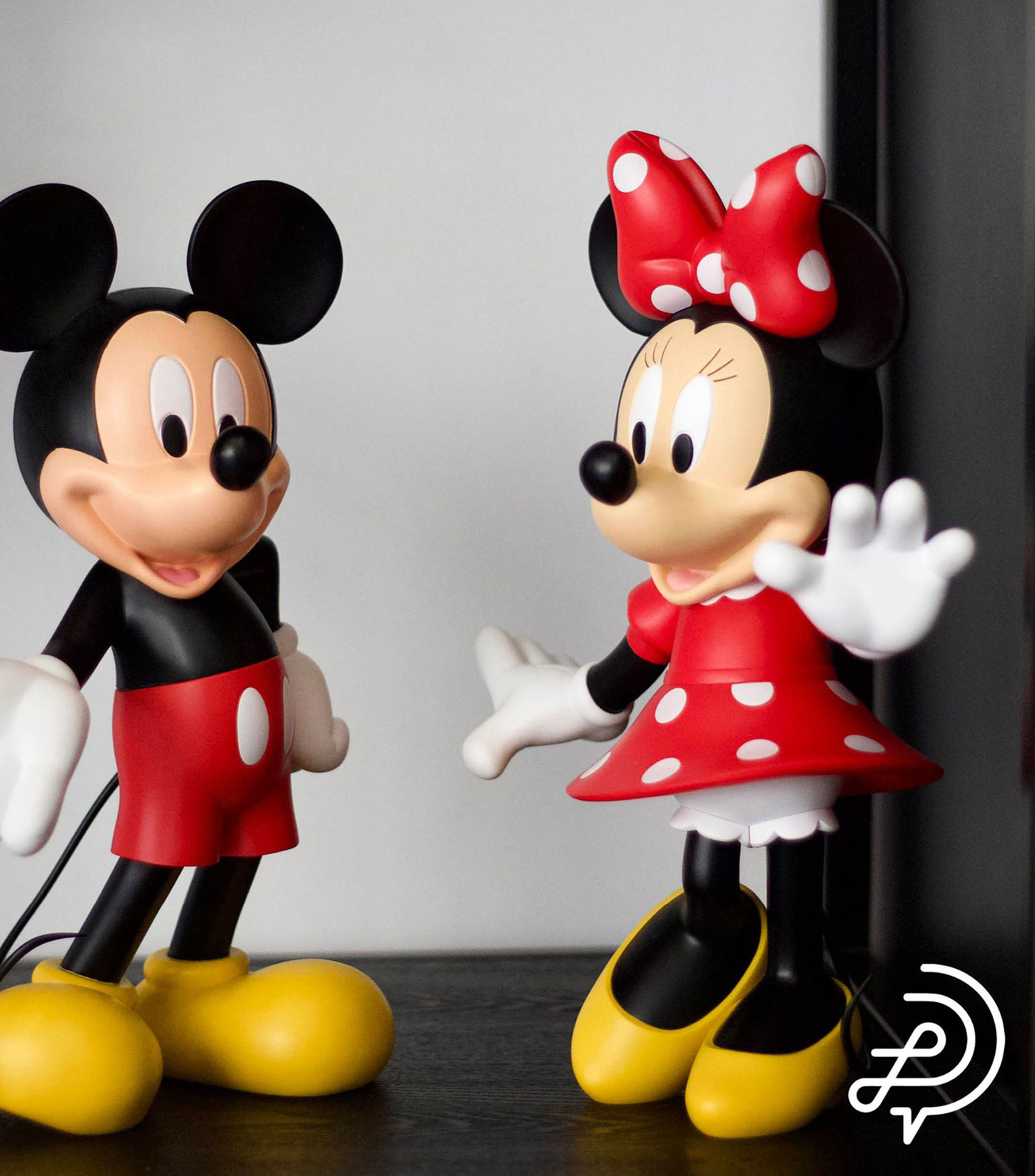 Figura decorativa Minnie Mouse en plástico ABS