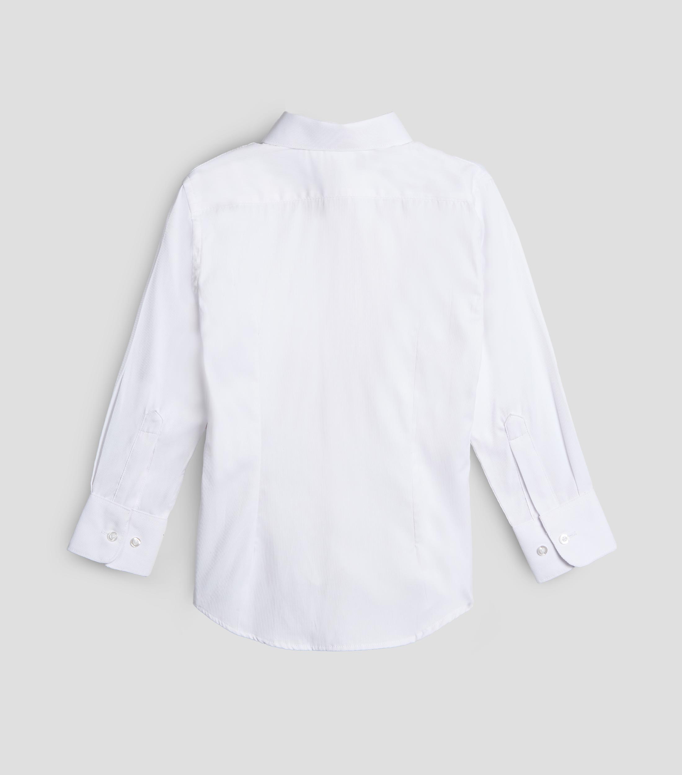 Camisa de vestir lisa manga larga Niño