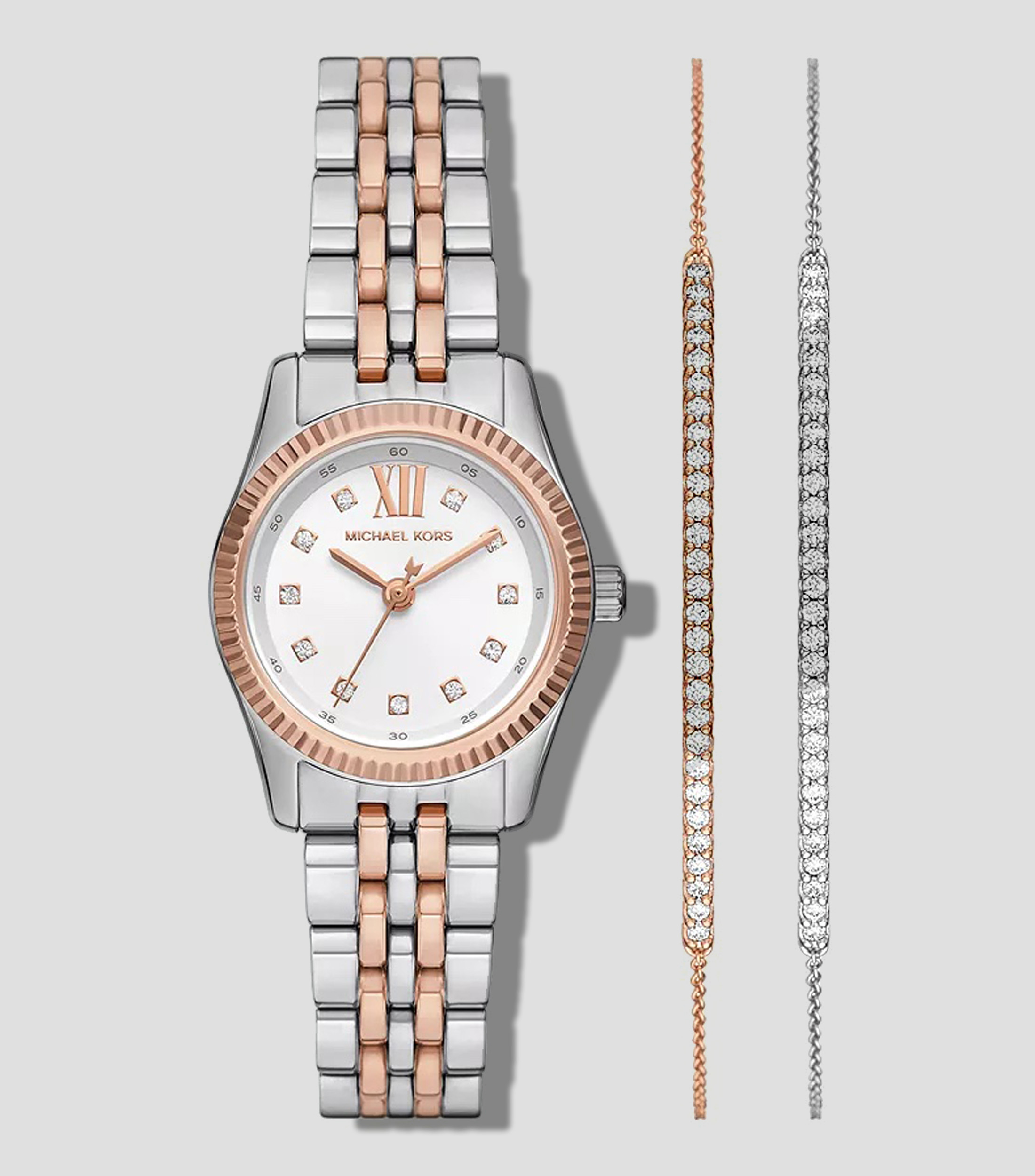Set de Reloj y Pulsera para Mujer