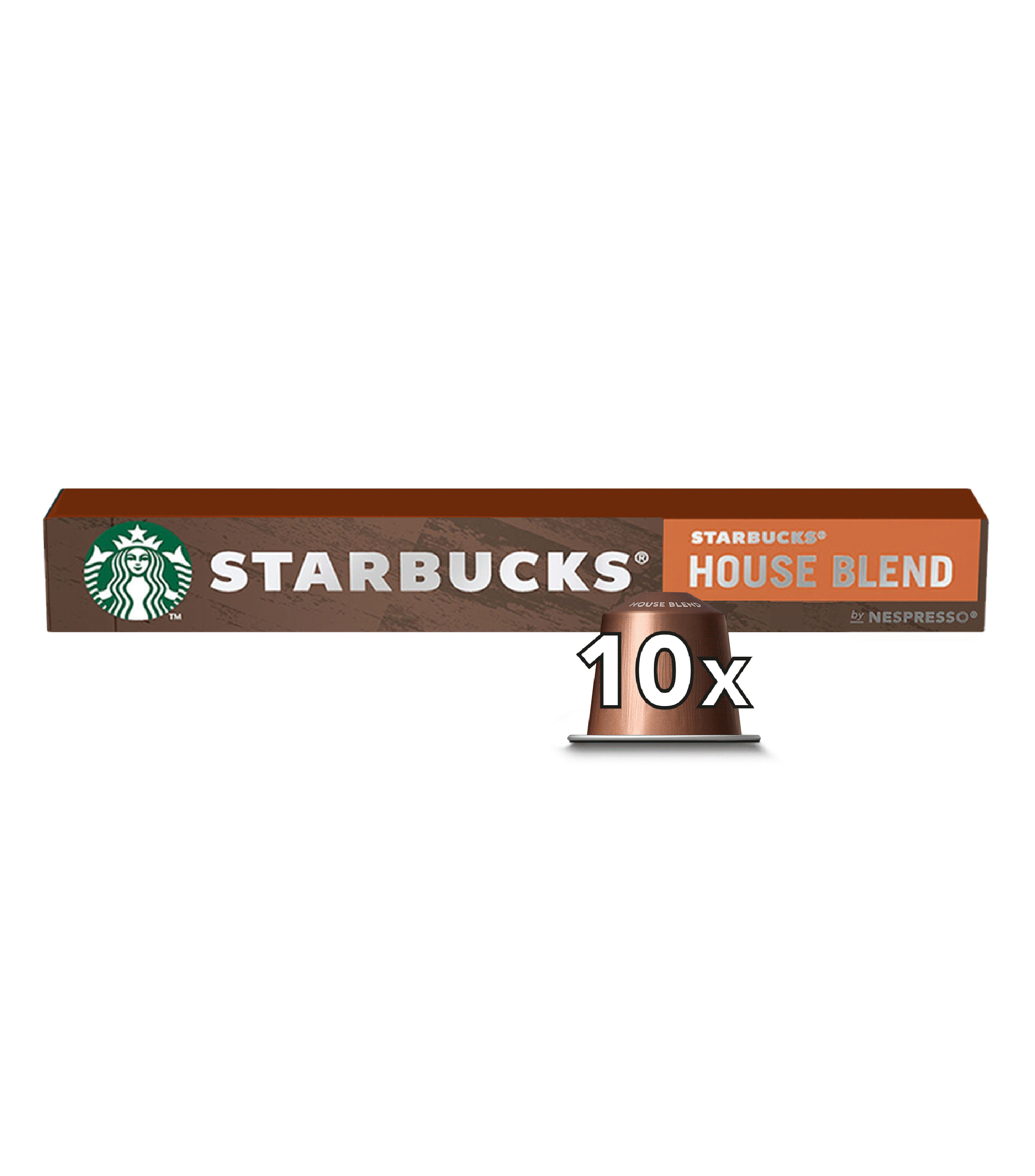 Starbucks Starbucks by Nespresso House Blend Lungo 10 Cápsulas - El Palacio  de Hierro