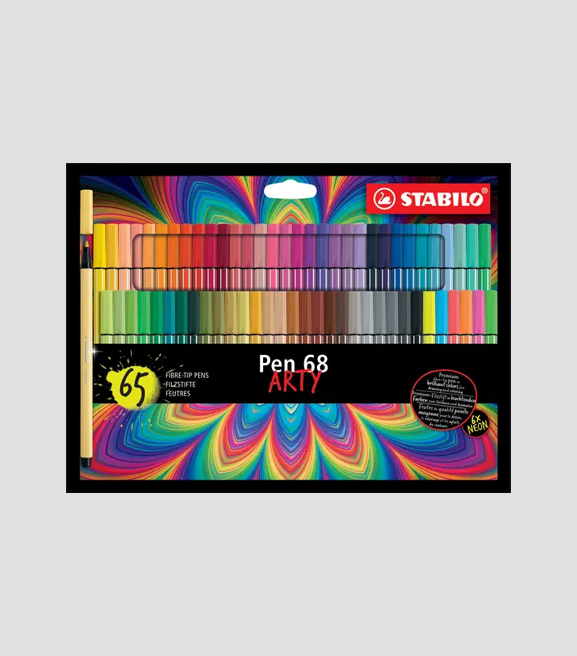 Estuche Pen 68 con 65 plumines
